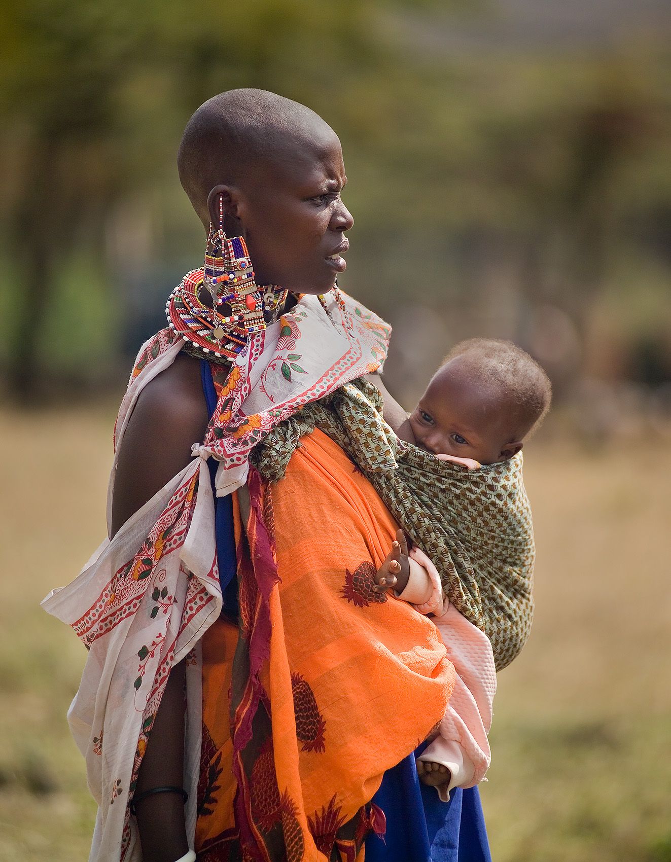 Maasai Mother & Child