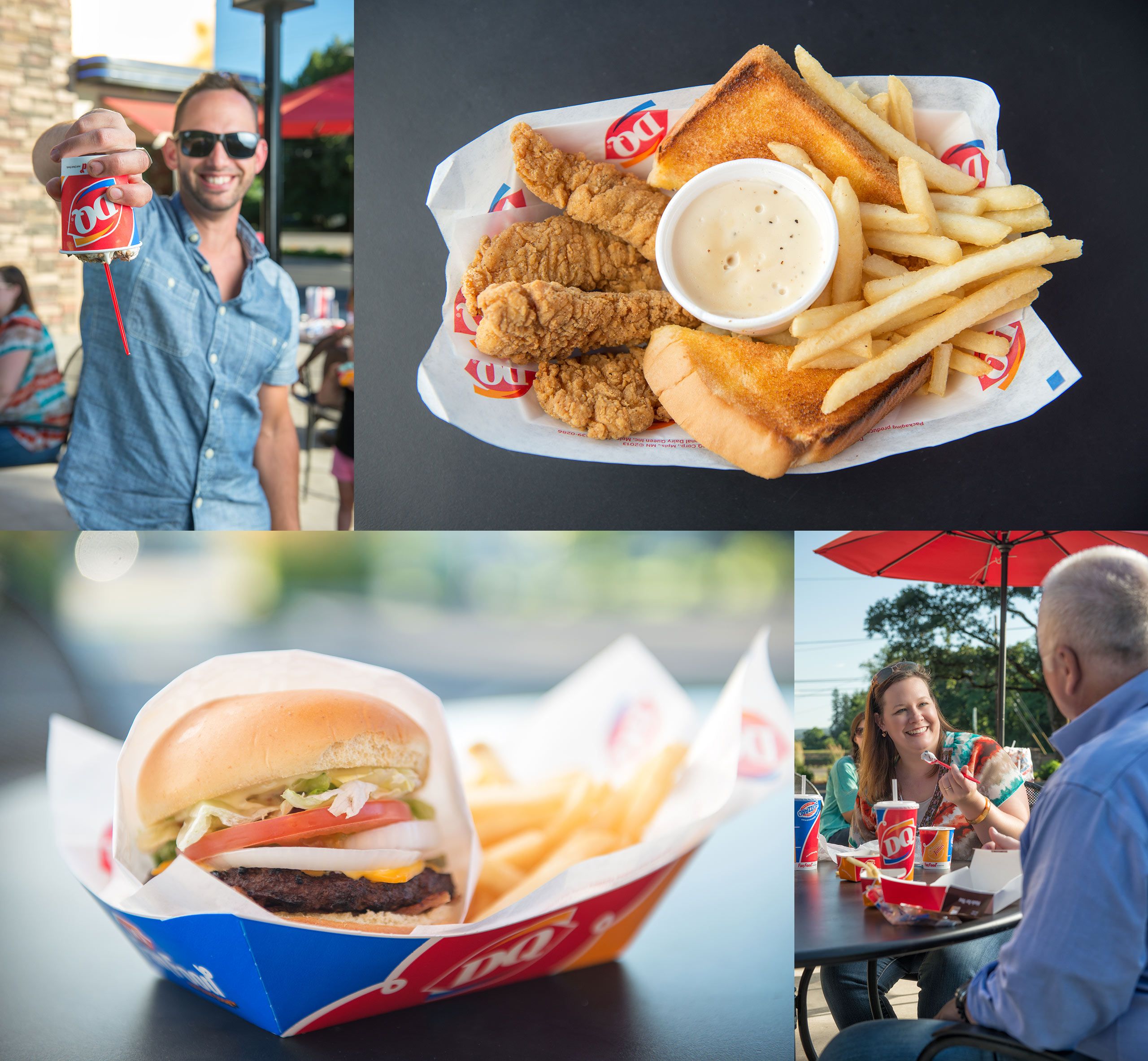 Imagery shot for the Creswell OR Dairy Queen