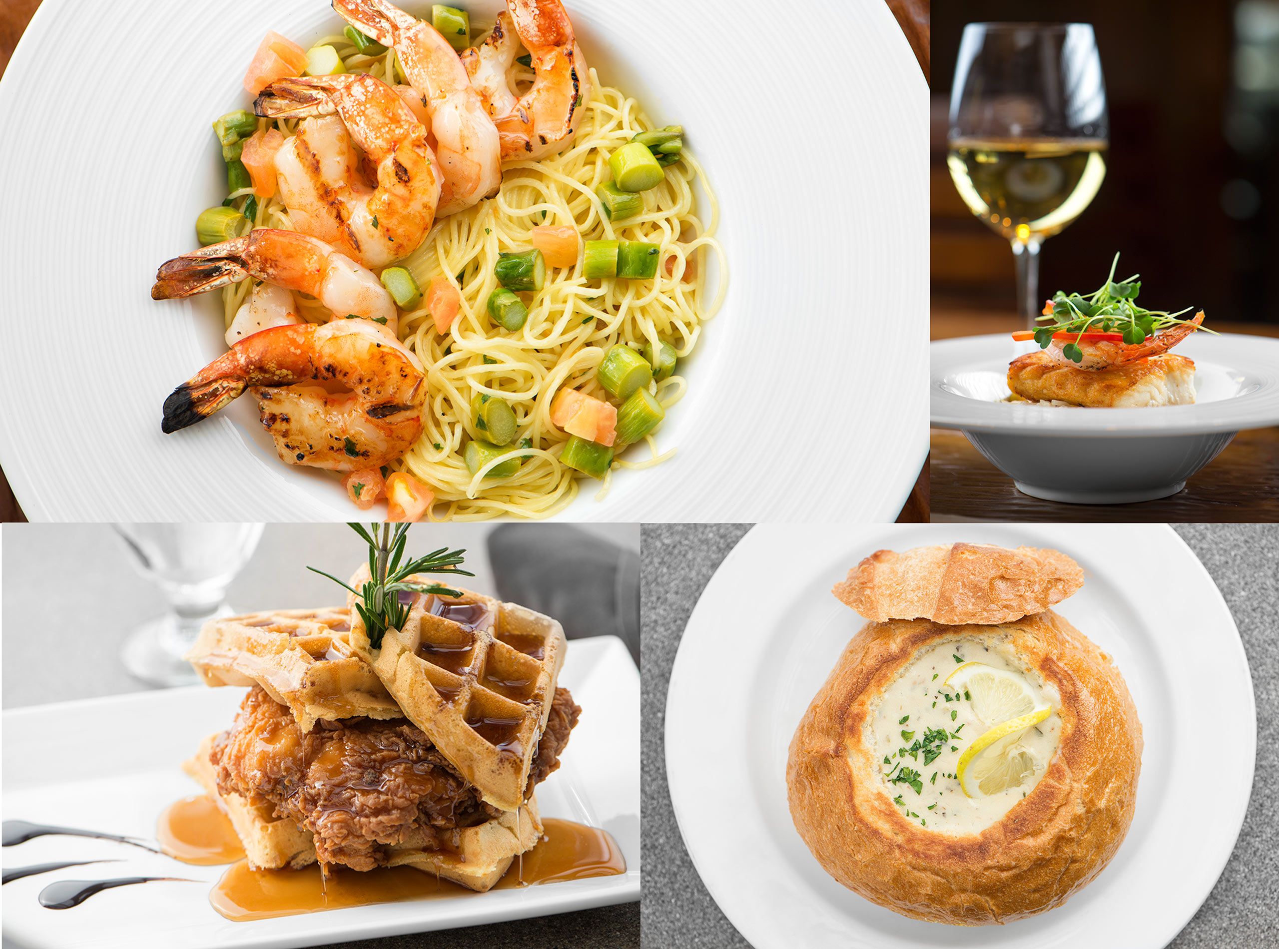 Some Food Imagery From the Inn's Restaurant SweetWaters on the River @ VRI