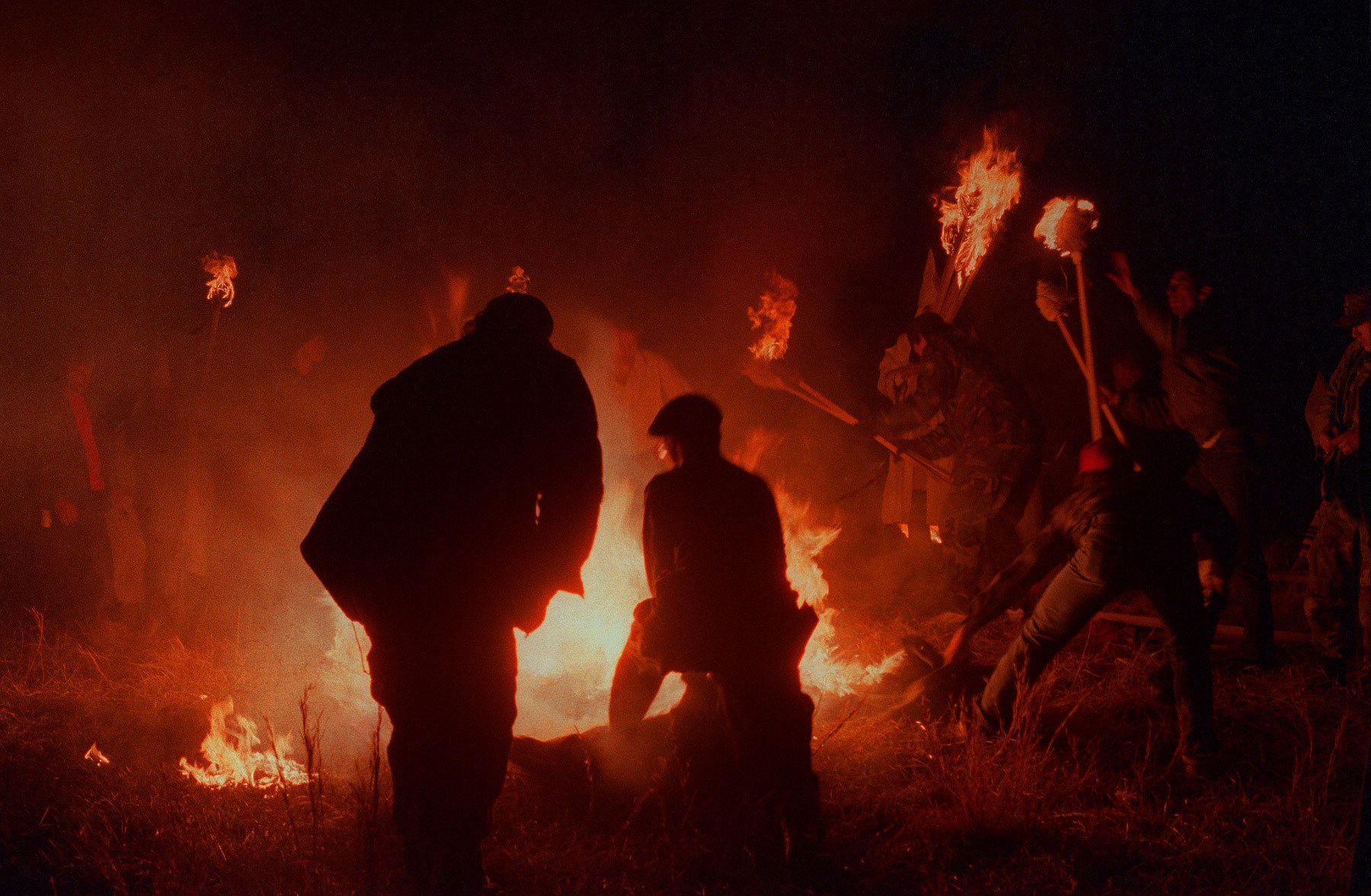 Field on Fire, Campbellville, TN 1990