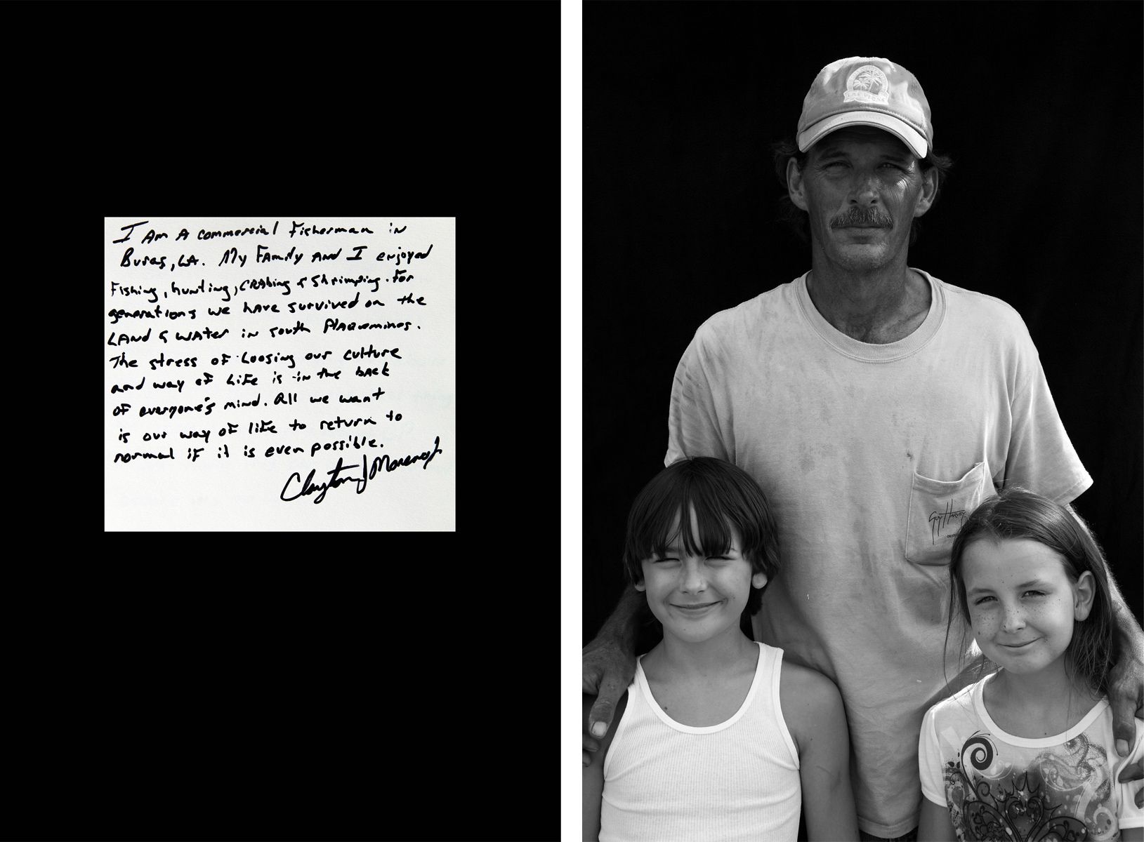 Clayton and Children, Port Sulphur, LA 2010