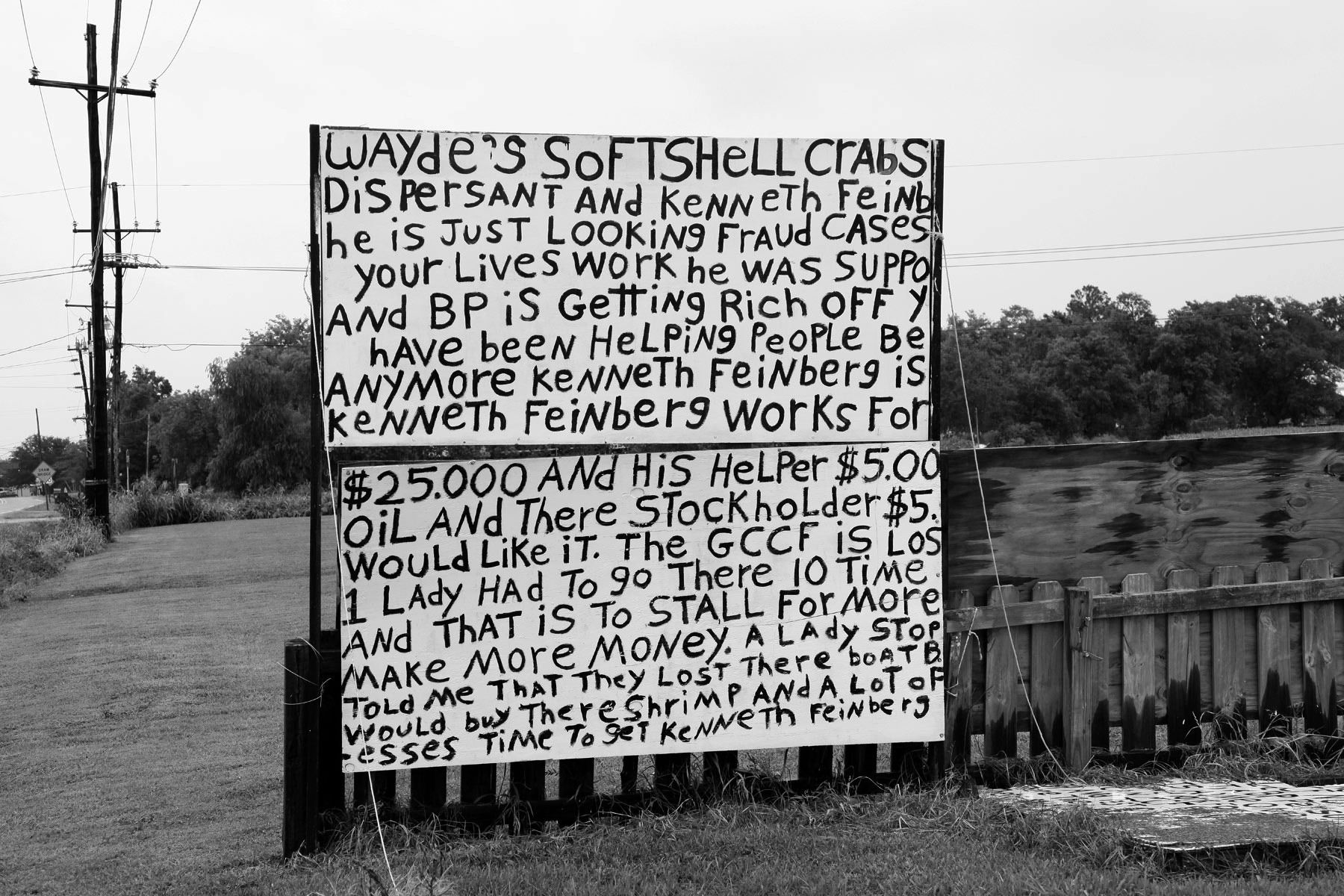 Wayde's Crabs, near Montegut, LA 2011