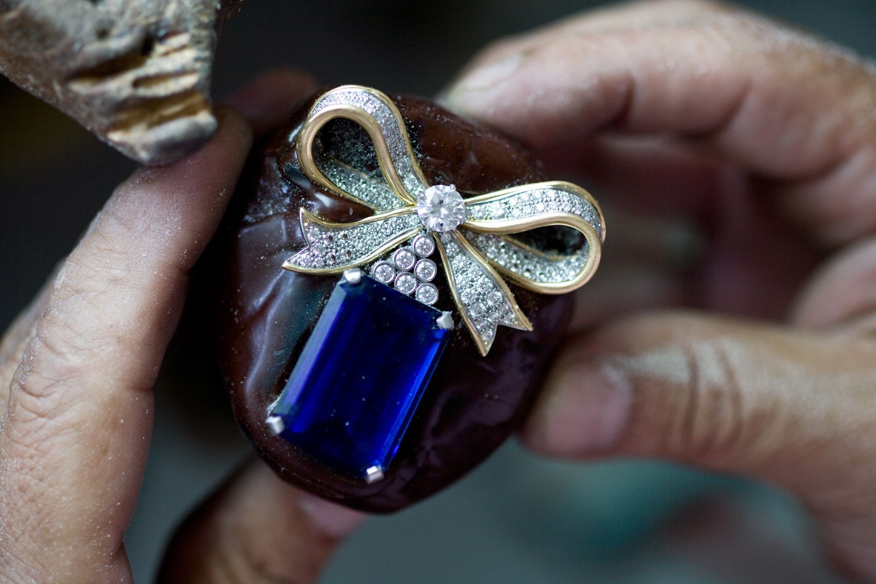 Over the past 7 or 8 years I have worked extensively with Tiffany & Co. in New York photographing the designers and makers of their jewelry. This is a small selection of some of the work, photographed at their workshops in Manhattan.