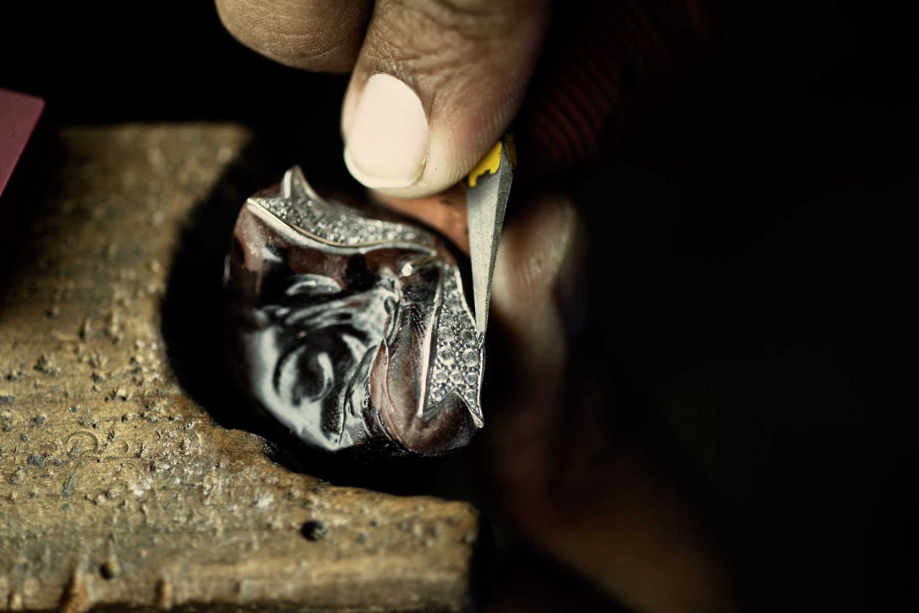 Over the past 7 or 8 years I have worked extensively with Tiffany & Co. in New York photographing the designers and makers of their jewelry. This is a small selection of some of the work, photographed at their workshops in Manhattan.