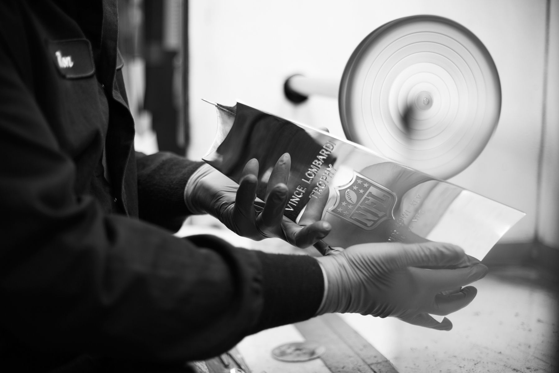 The Vince Lombardi Trophy Made by Tiffany & Co.