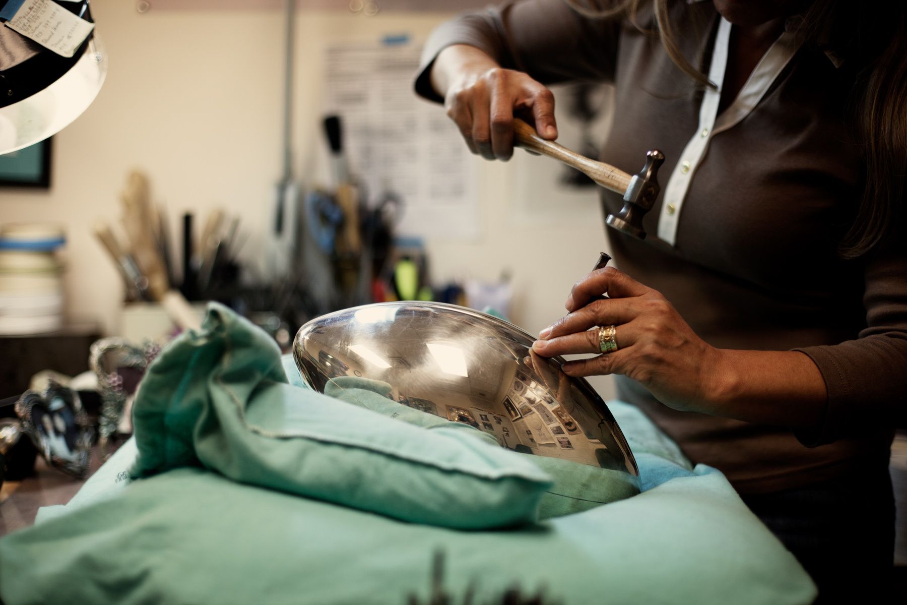 The Vince Lombardi Trophy Made by Tiffany & Co.