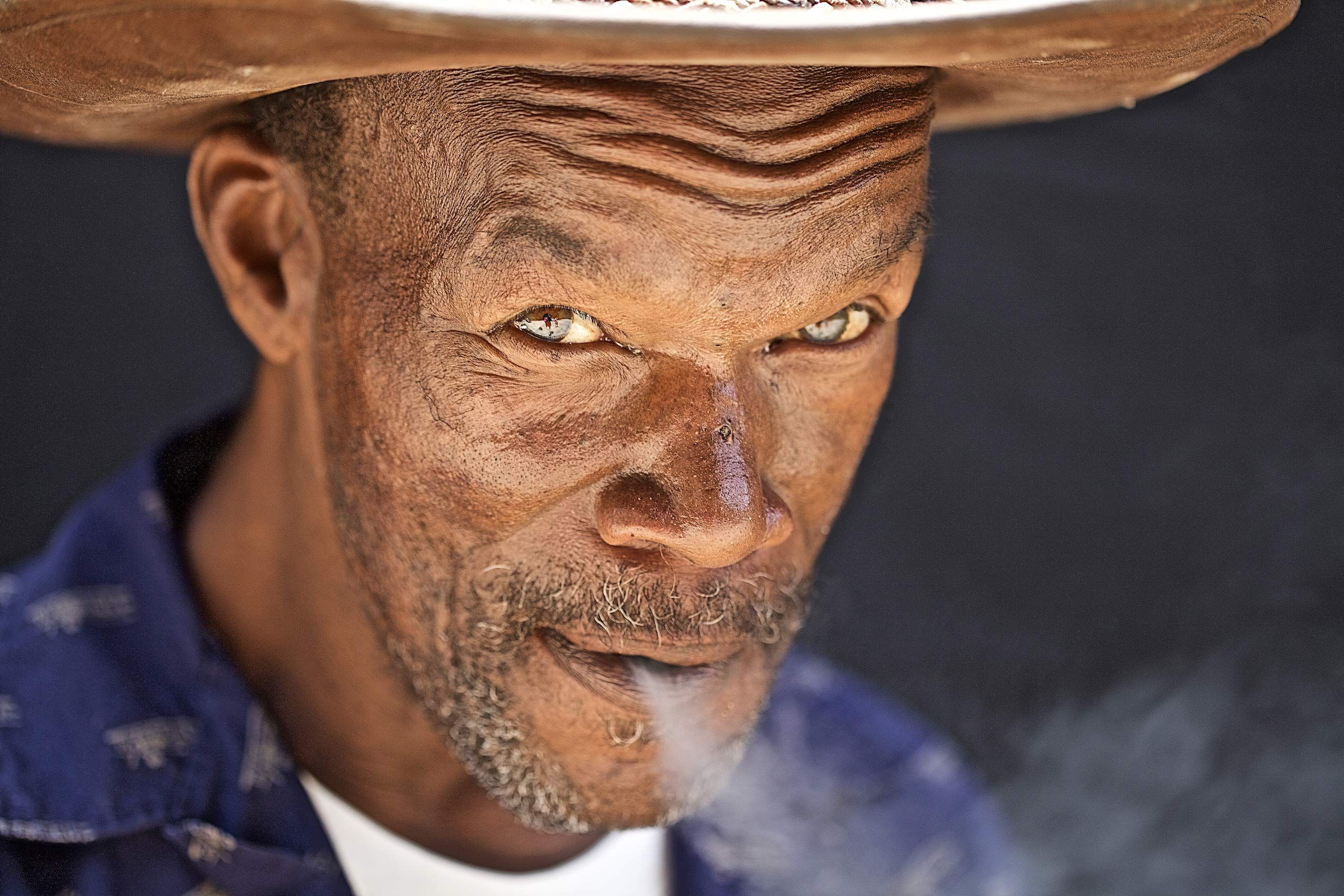 Pat Thomas Smoking