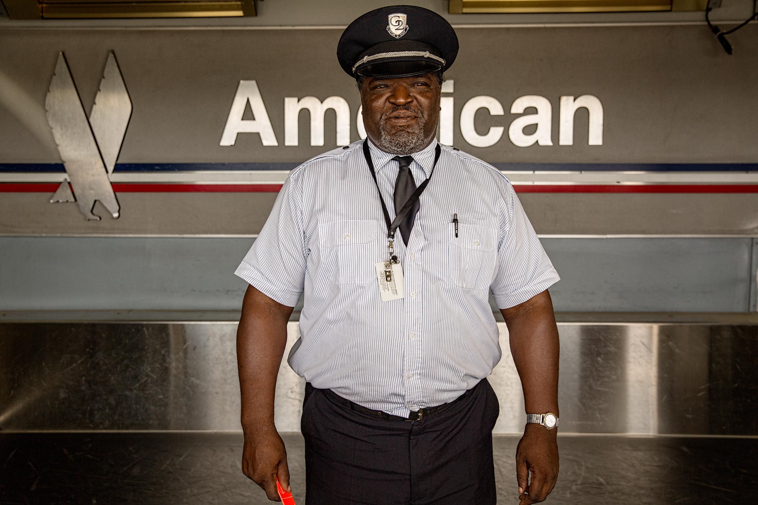 American Airlines Skycap