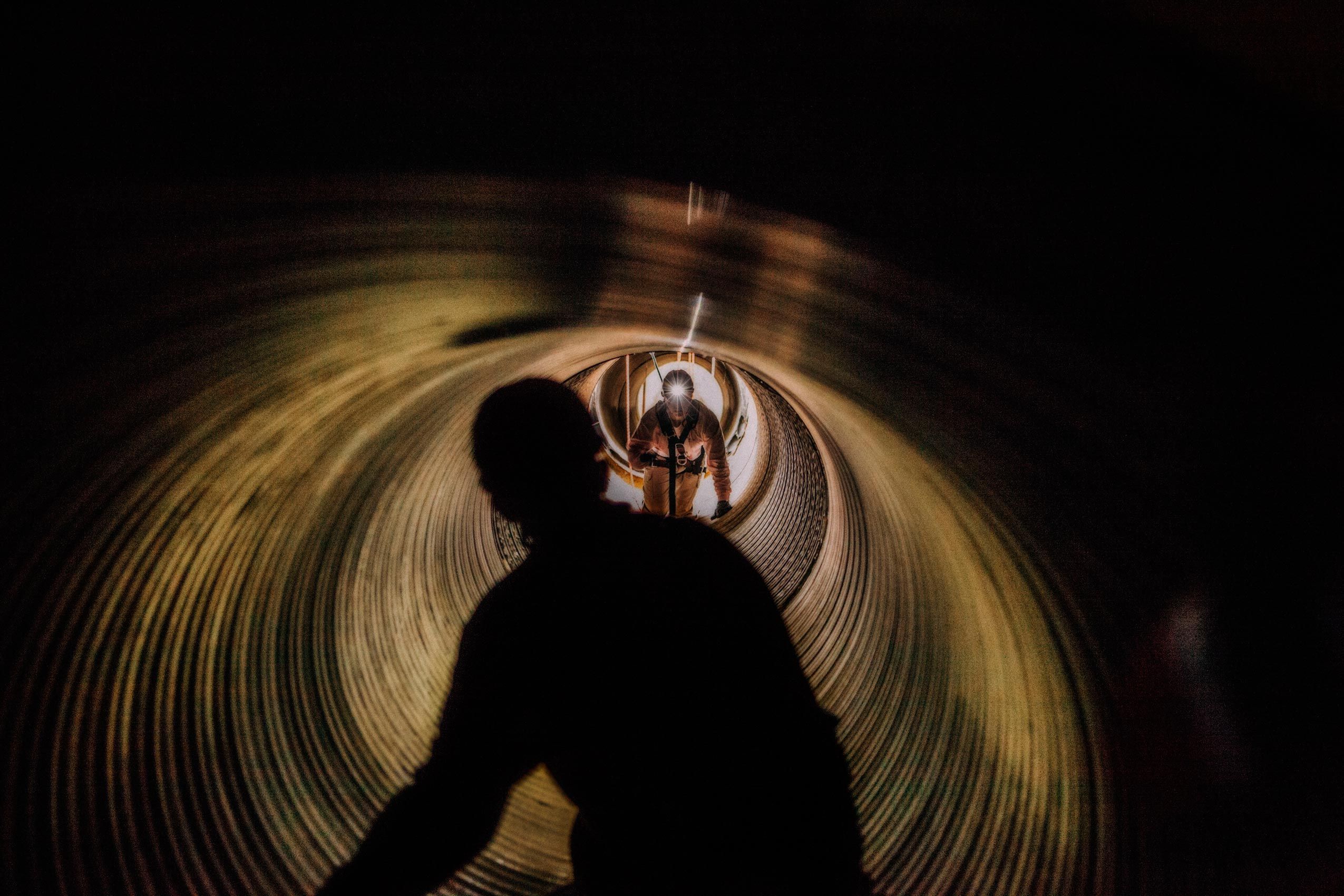 Rescue Training in a Tunnel