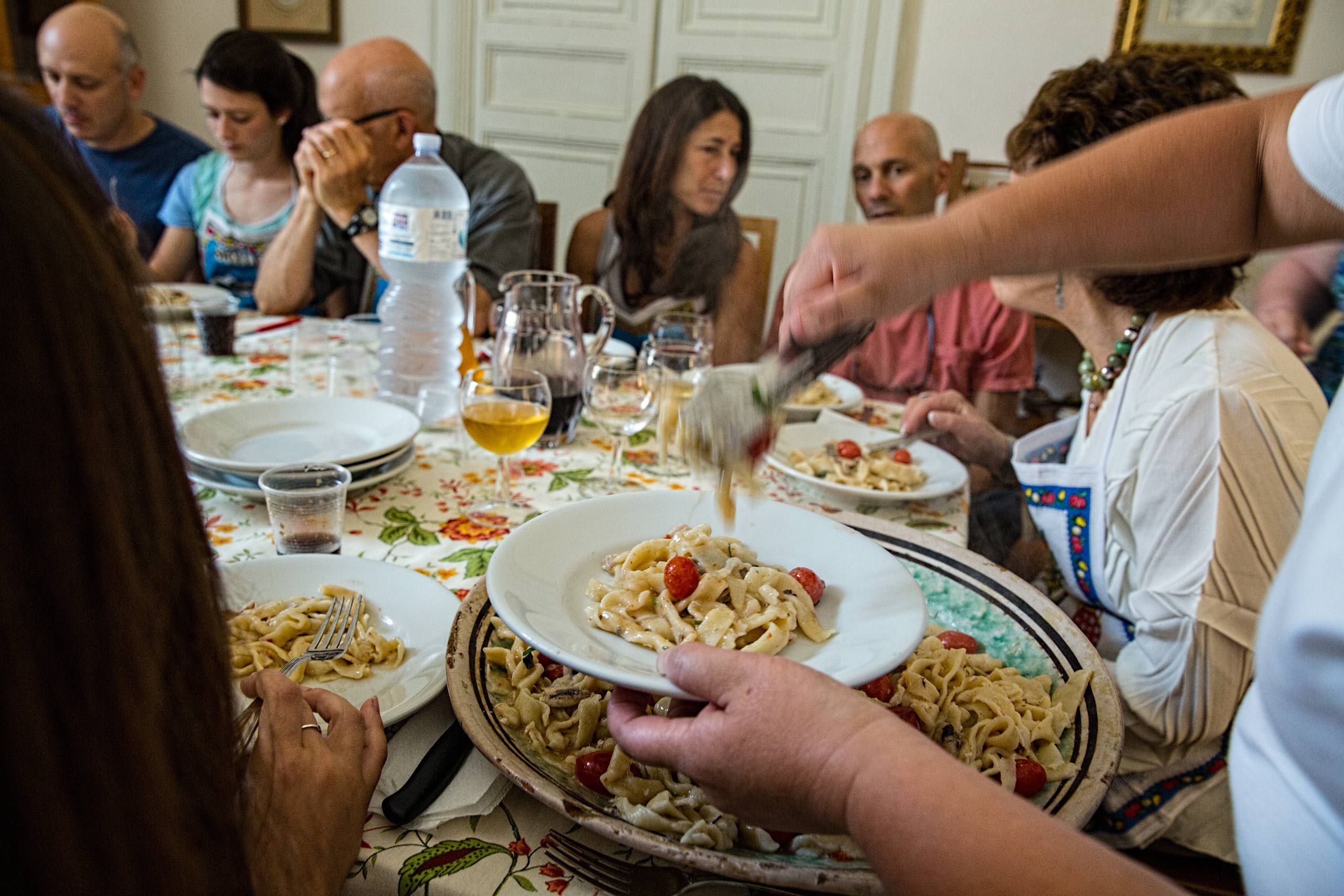 Italian Family Style Pasta Dinner