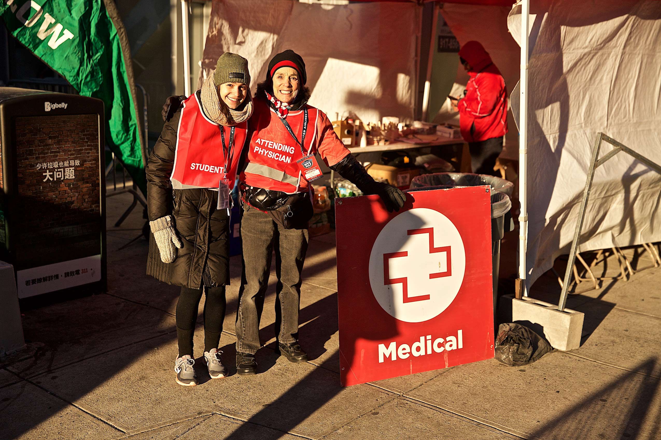 NYC Half Marathon Medical Staff