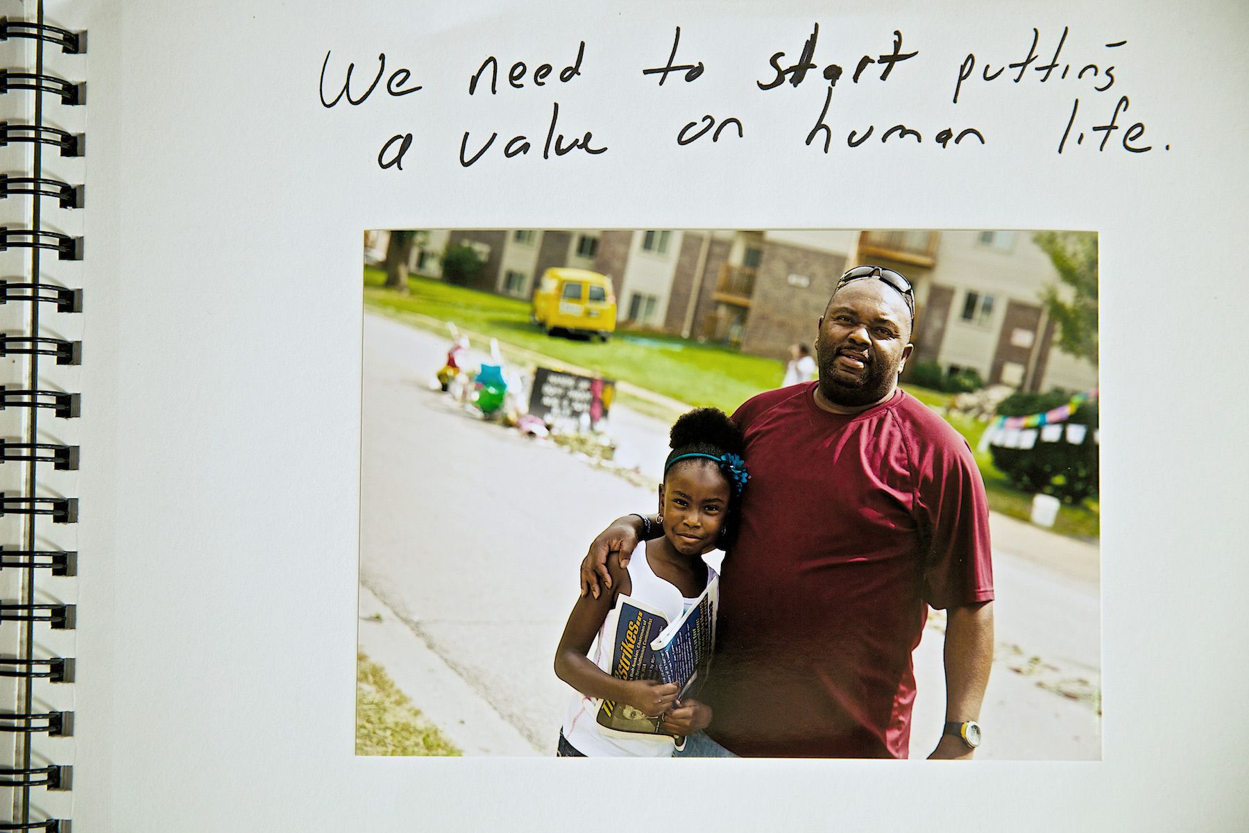 Man With His Daughter