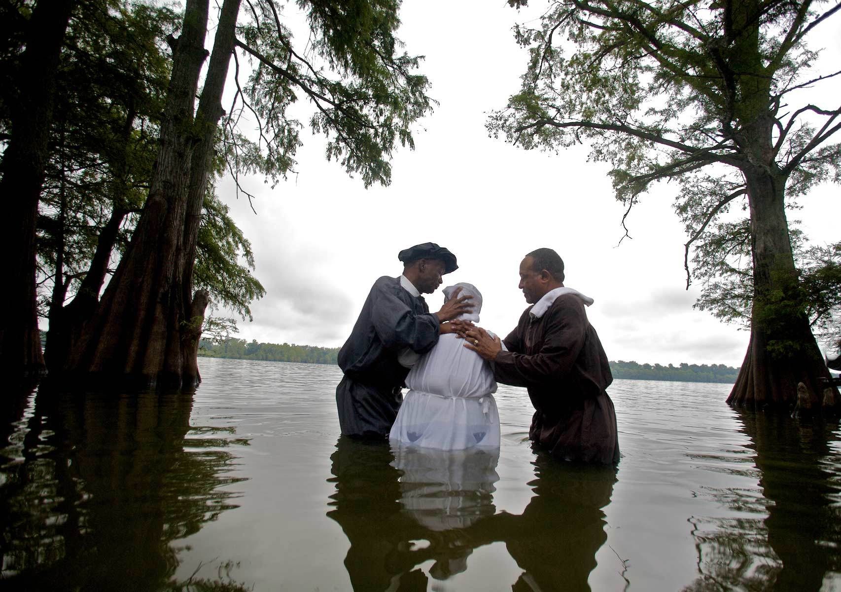 Baptism Moon Lake Mississippi