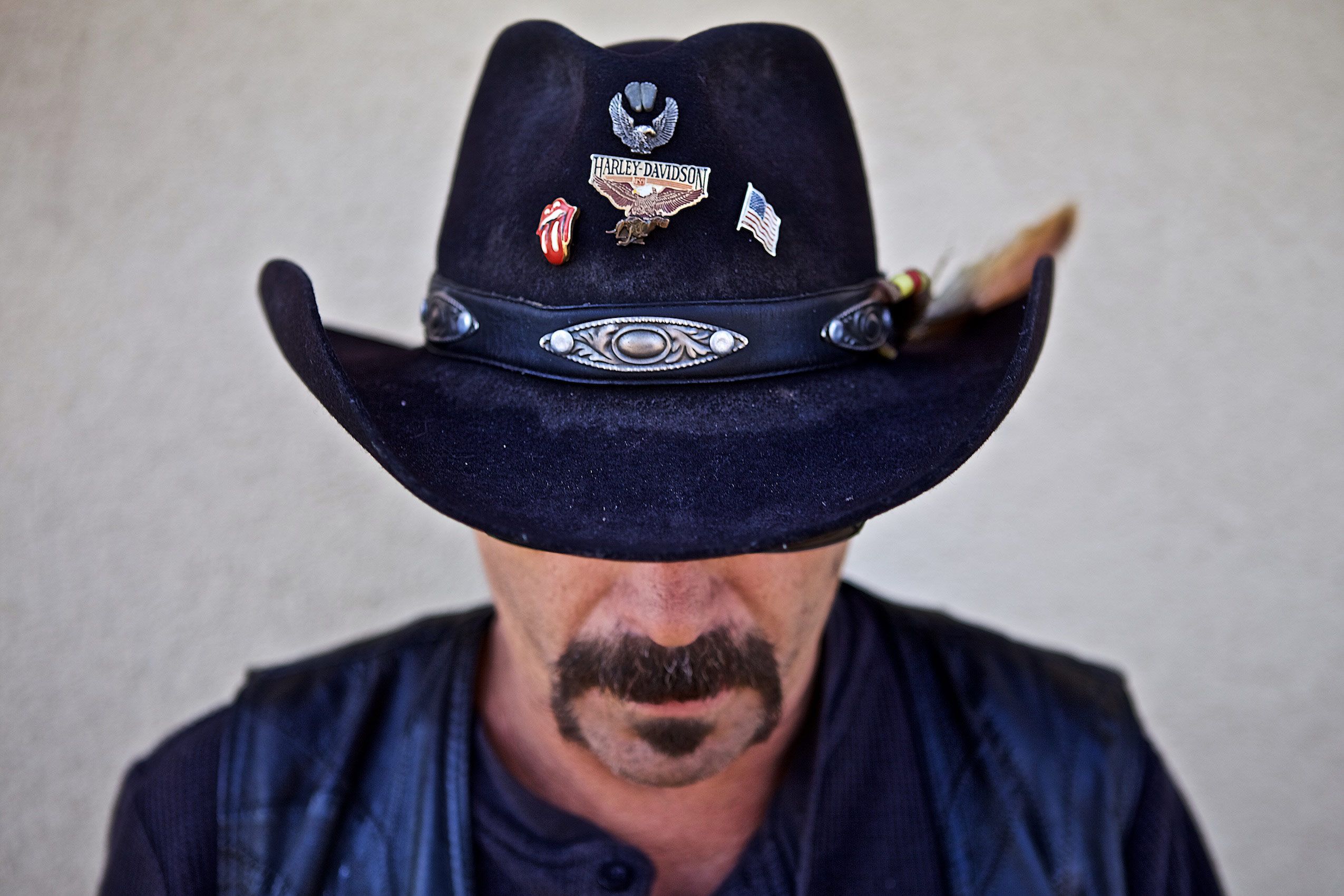 Cowboy Hat on a Man
