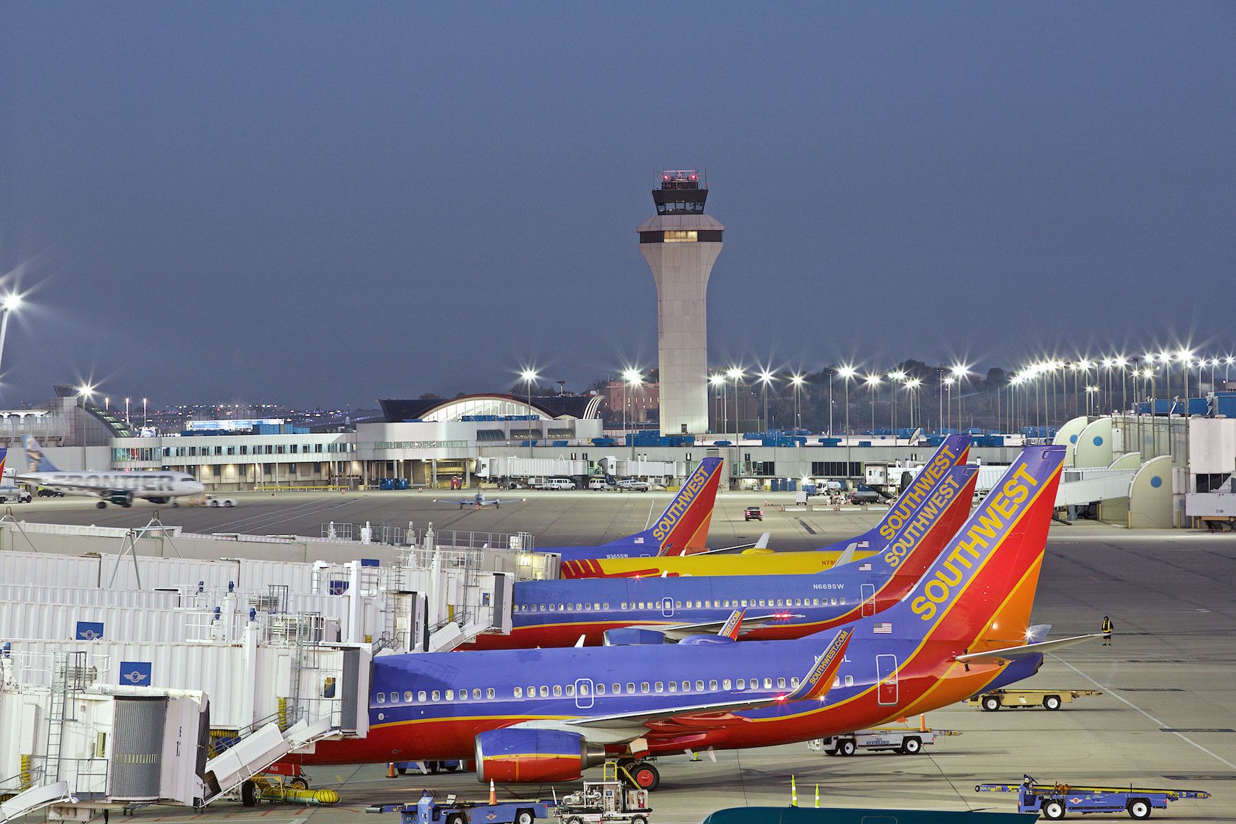 Southwest Airline Tails