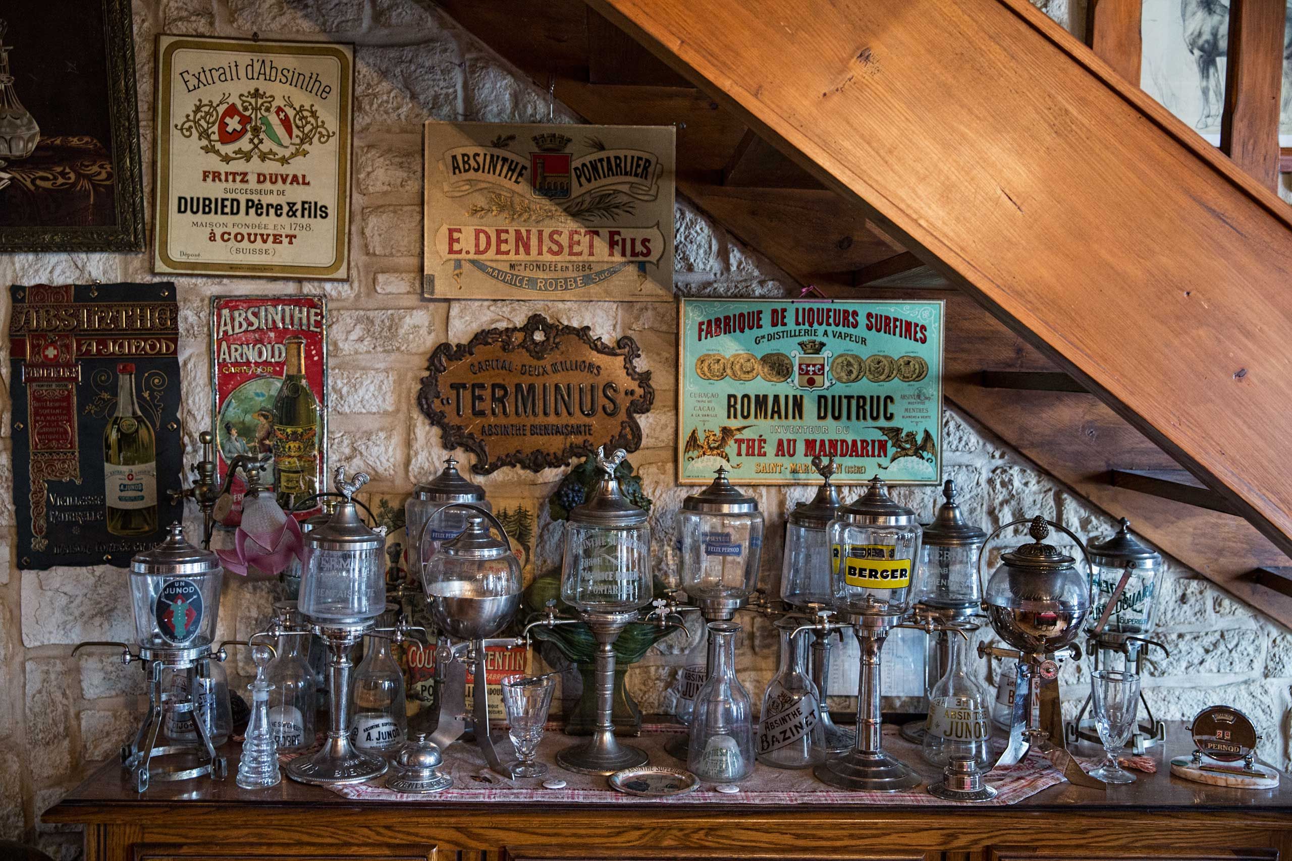 A Collection of Absinthe Fountains