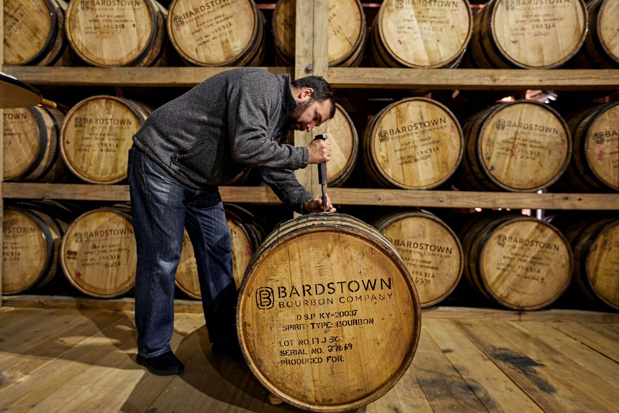 Barrels of Bourbon
