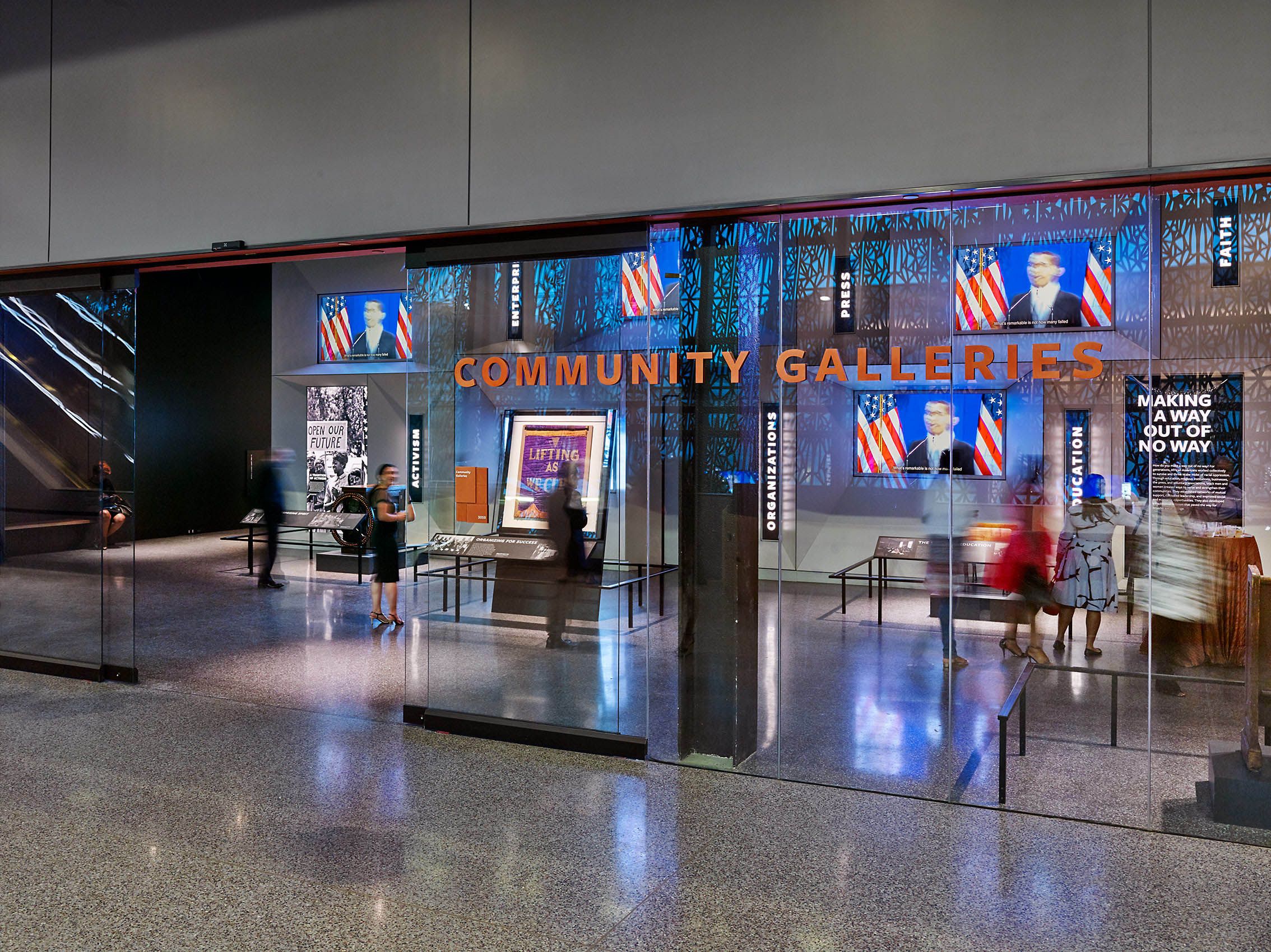 FREELON ADJAYE BOND / SMITHGROUP  .  NATIONAL MUSEUM OF AFRICAN AMERICAN HISTORY & CULTURE  .  WASHINGTON DC