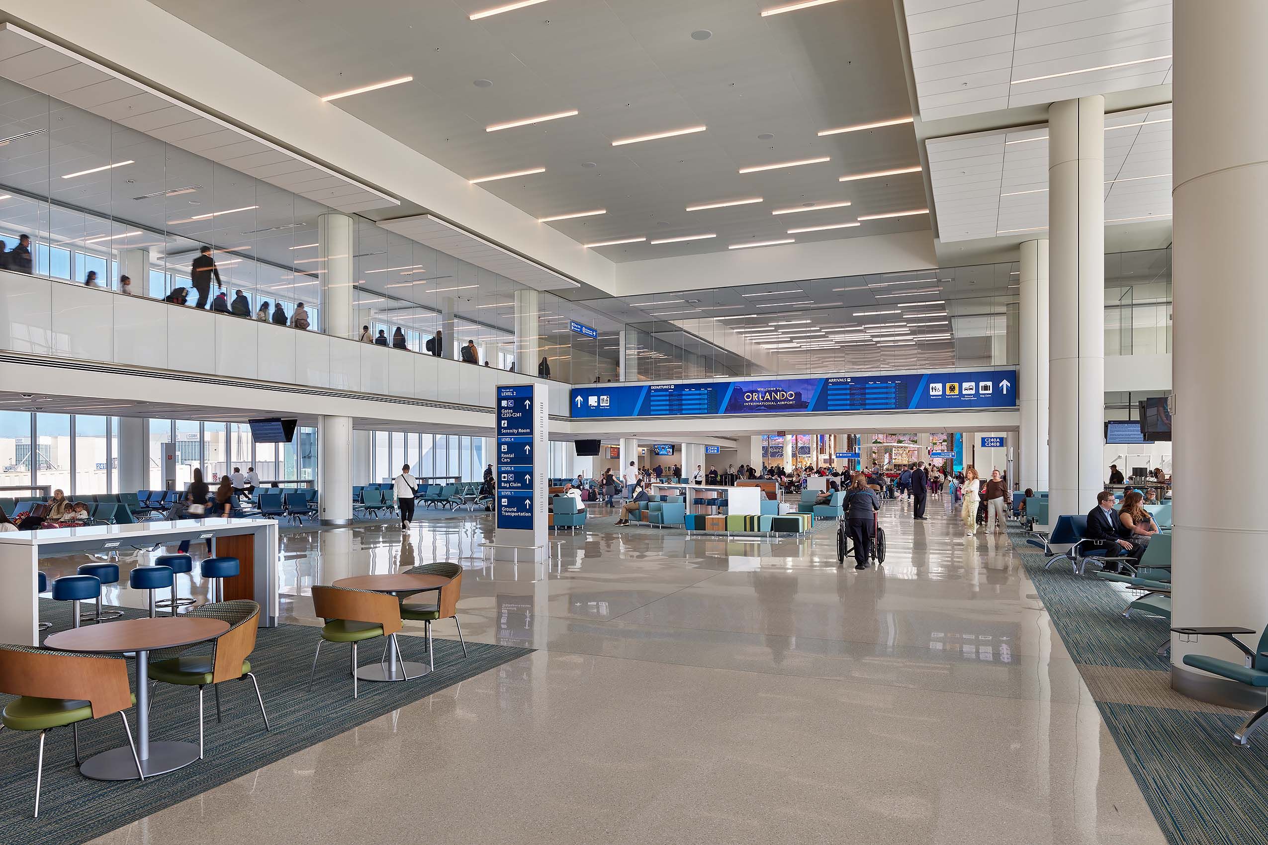 FENTRESS STUDIO  .  ORLANDO INTERNATIONAL AIRPORT TERMINAL C