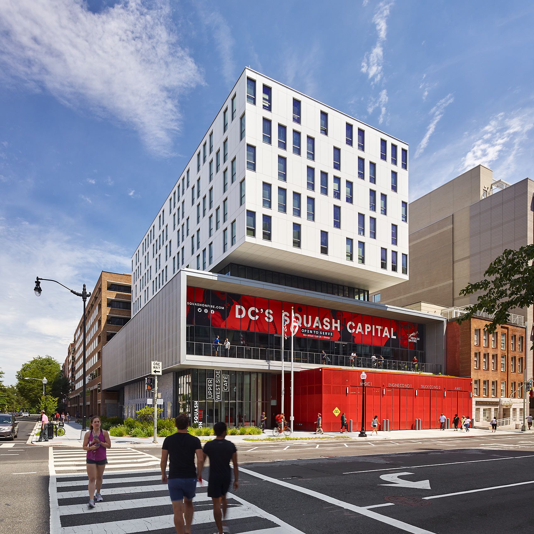 TEN ARQUITECTOS  .  SQUASH OVER FIRE  .  WASHINGTON DC