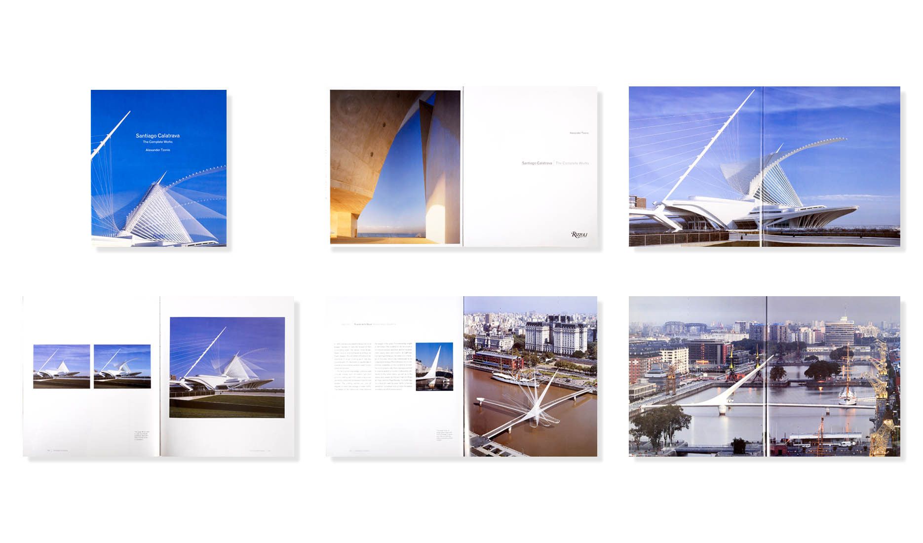 SANTIAGO CALATRAVA: COMPLETE WORKS . RIZZOLI . PRINCIPAL CONTRIBUTING PHOTOGRAPHER