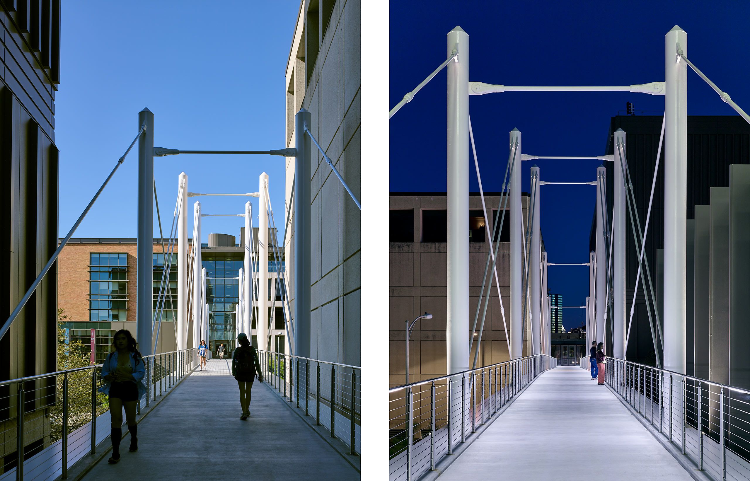 ROSALES + PARTNERS  .  MOODY PEDESTRIAN BRIDGE  .  UNIVERSITY OF TEXAS AUSTIN