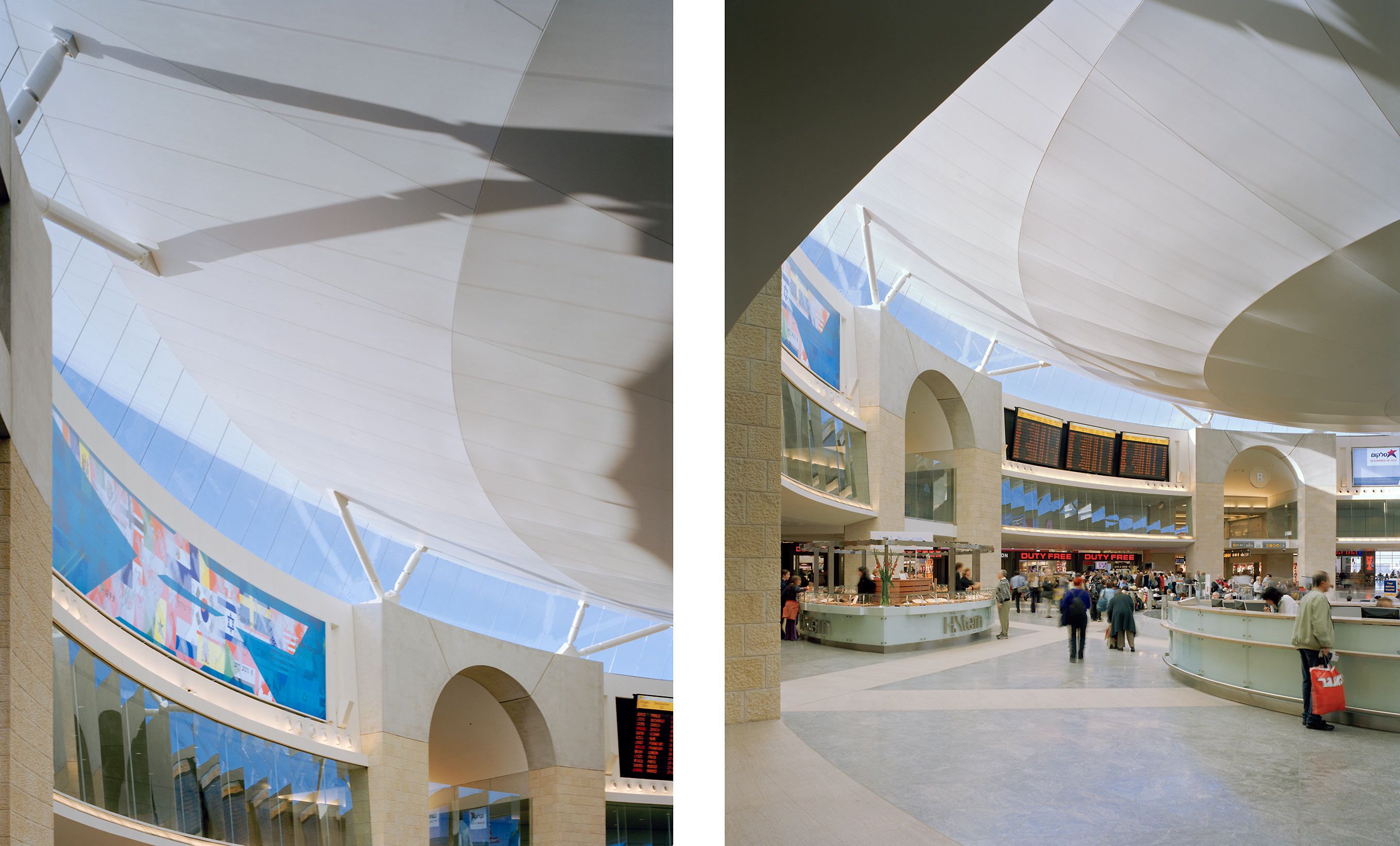 MOSHE SAFDIE  .  BEN GURION INTERNATIONAL AIRPORT  .  TEL AVIV