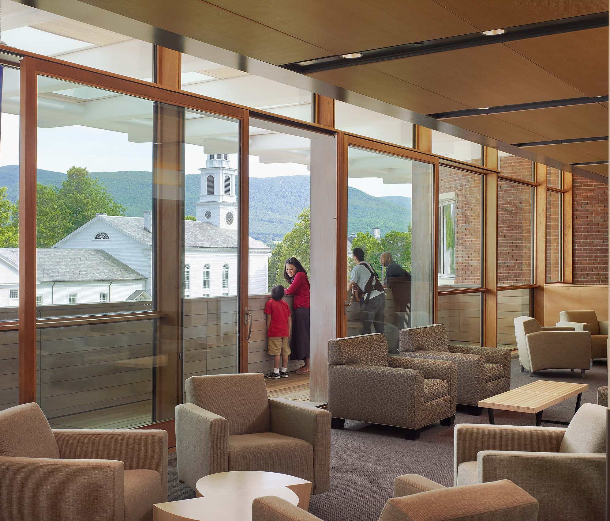 POLSHEK PARTNERSHIP NOW ENNEAD ARCHITECTS   .   WILLIAMS COLLEGE PARESKY CENTER   .   WILLIAMSTOWN  MA