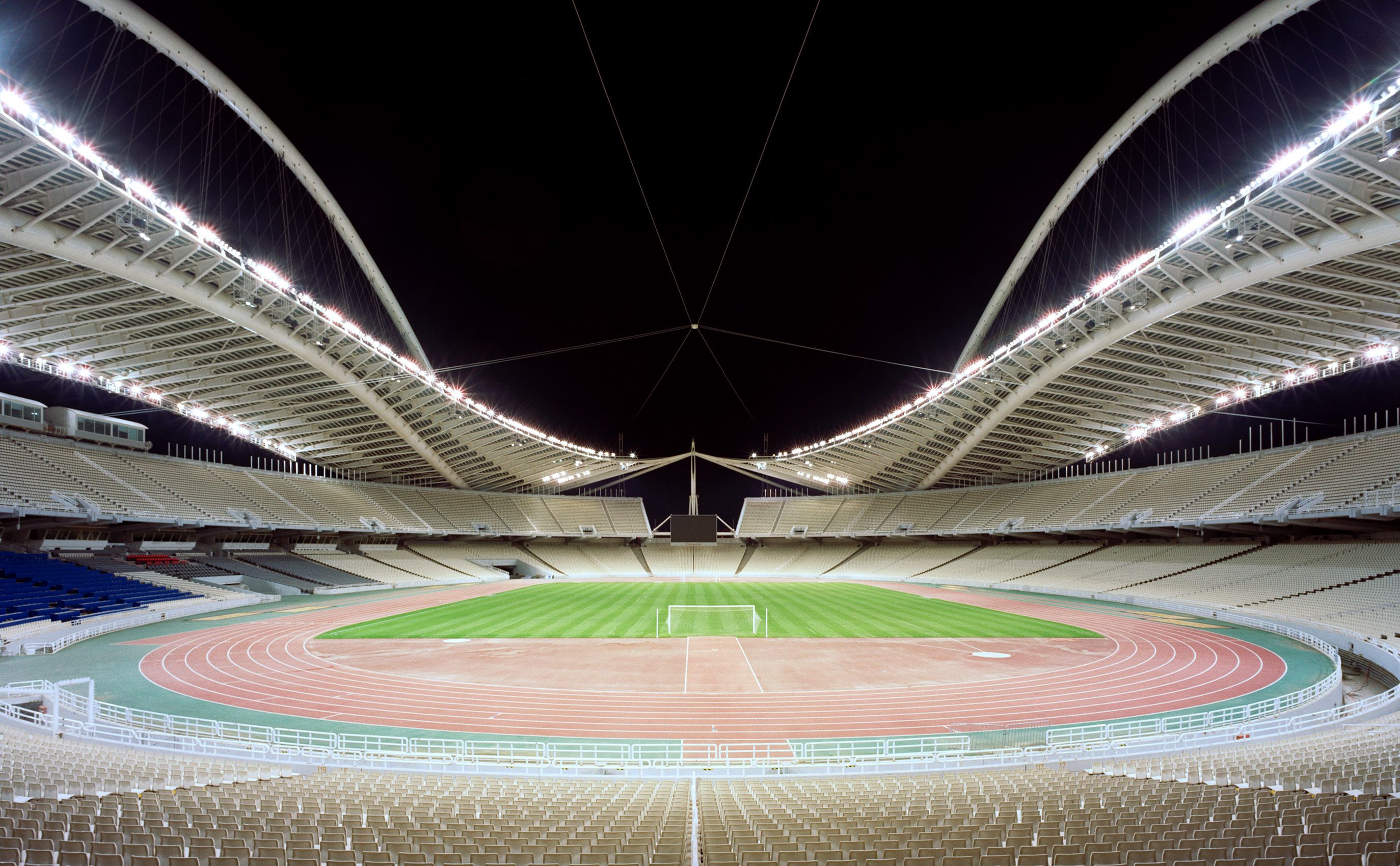 SANTIAGO CALATRAVA . 2004 OLYMPICS SPORTS COMPLEX . ATHENS