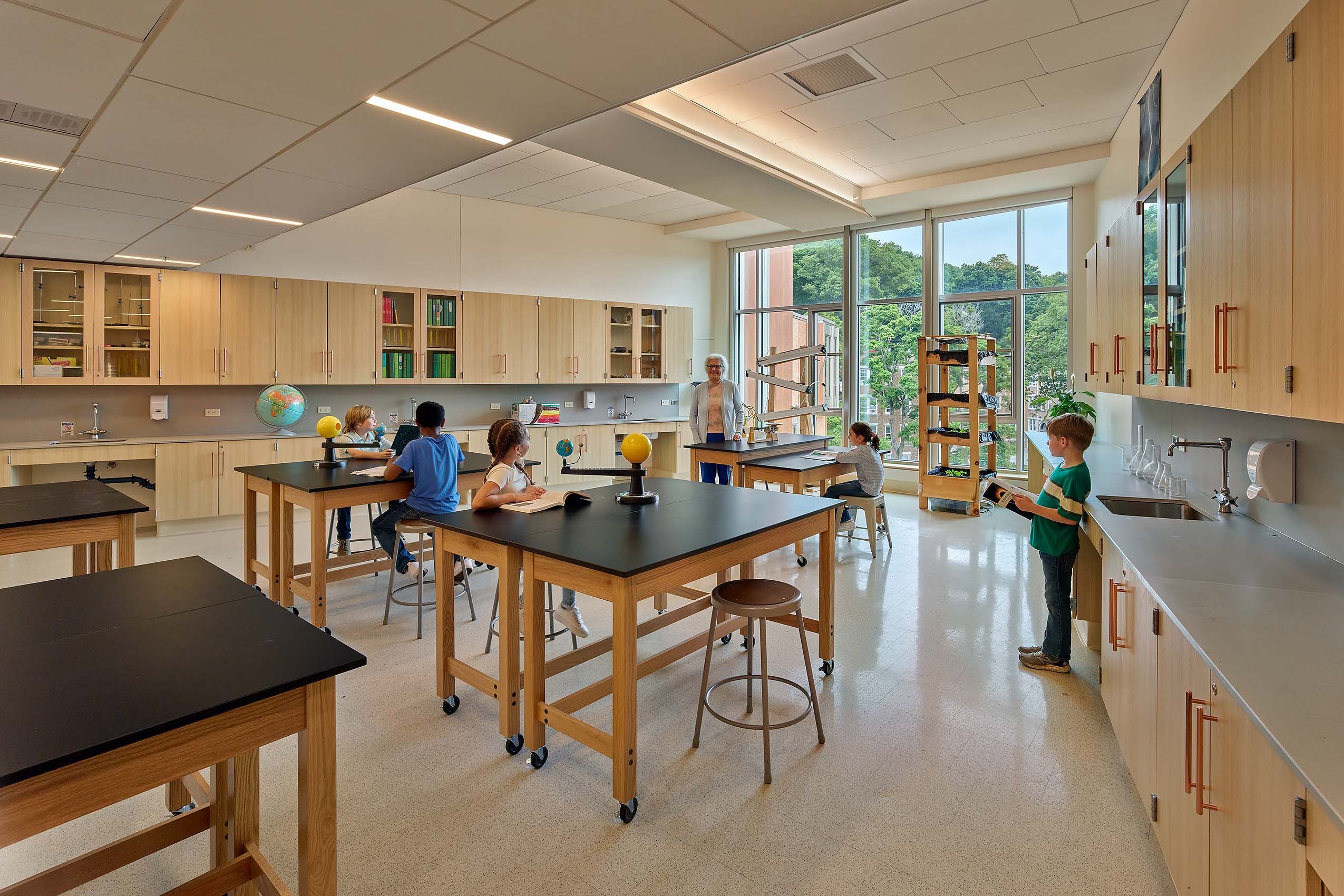 JONATHAN LEVI ARCHITECTS  .  MICHAEL DRISCOLL SCHOOL  .  BROOKLINE MA
