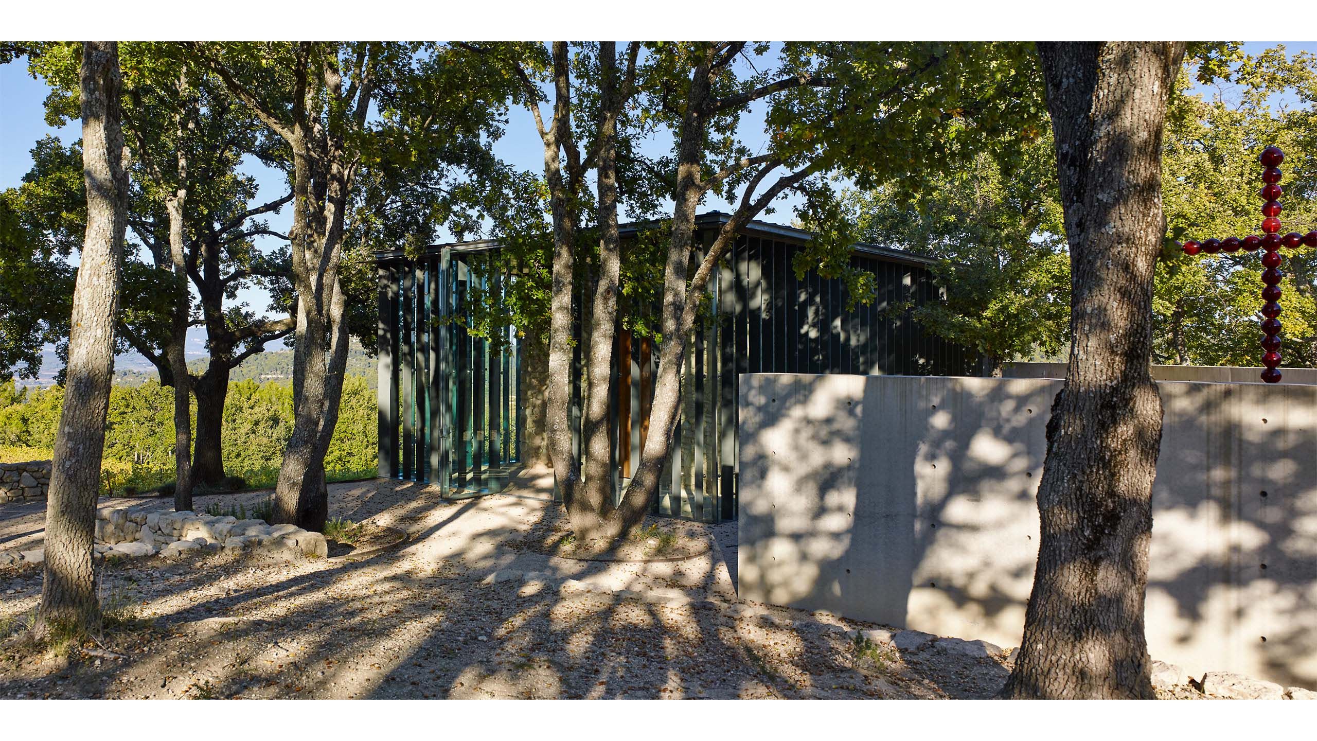 TADAO ANDO  .  CHÂTEAU LA COSTE  .  LE PUY STE. RÉPARADE FRANCE
