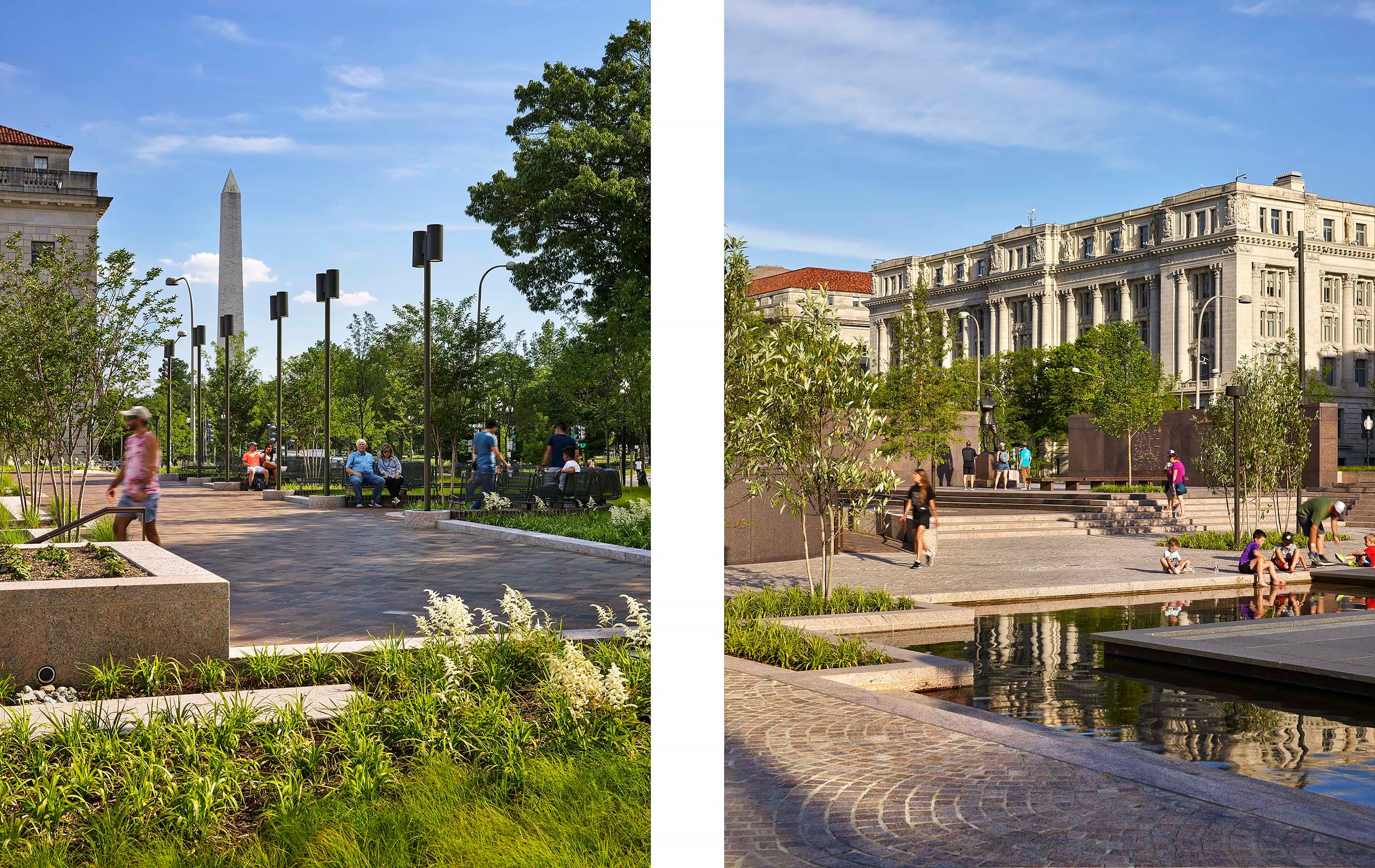 DAVID RUBIN - LAND COLLECTIVE, JOE WEISHAAR,  and GWWO  .  NATIONAL WORLD WAR I MEMORIAL  .  WASHINGTON DC