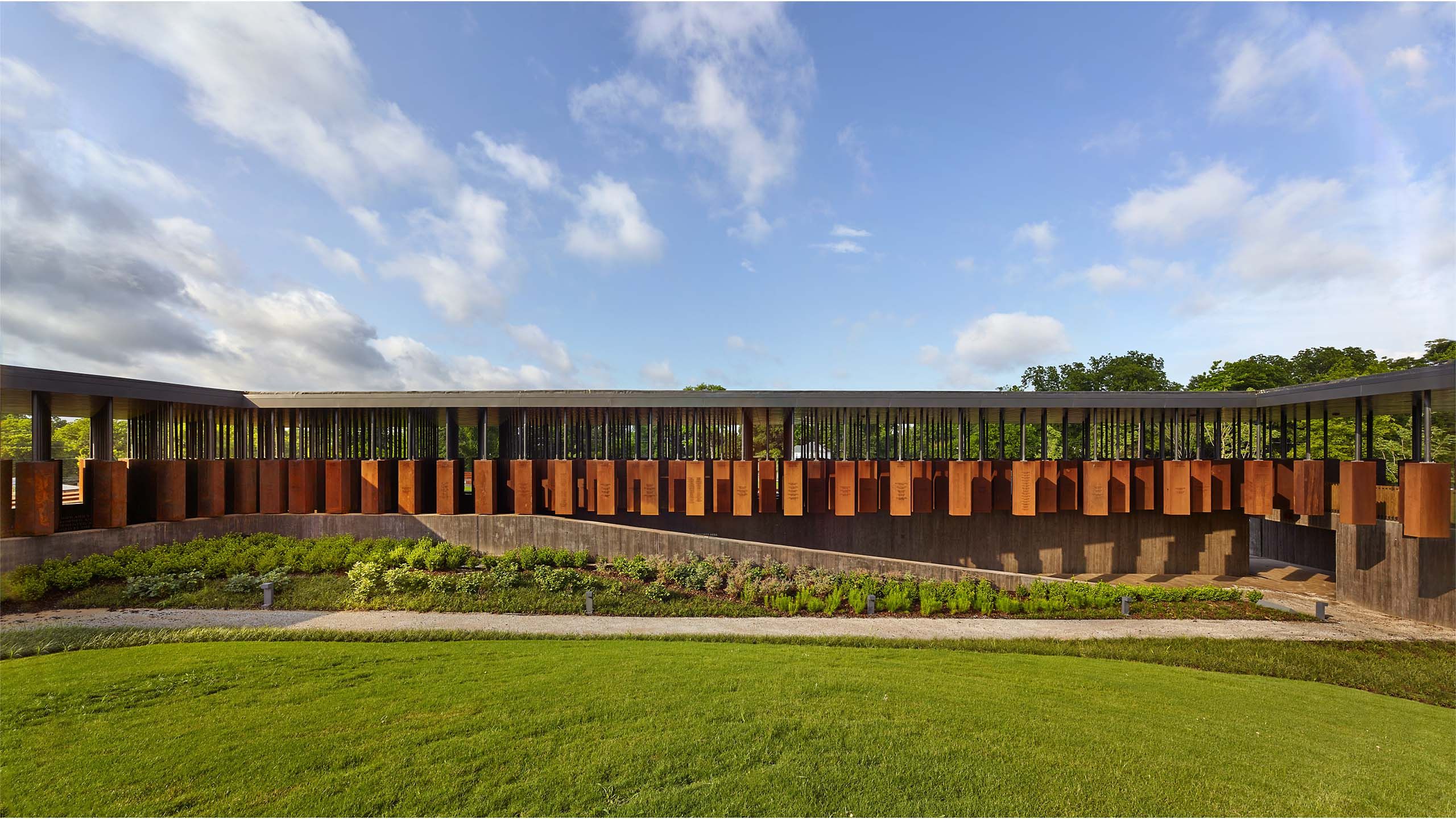 MASS DESIGN GROUP  .  NATIONAL MEMORIAL FOR PEACE AND JUSTICE  .  MONTGOMERY AL