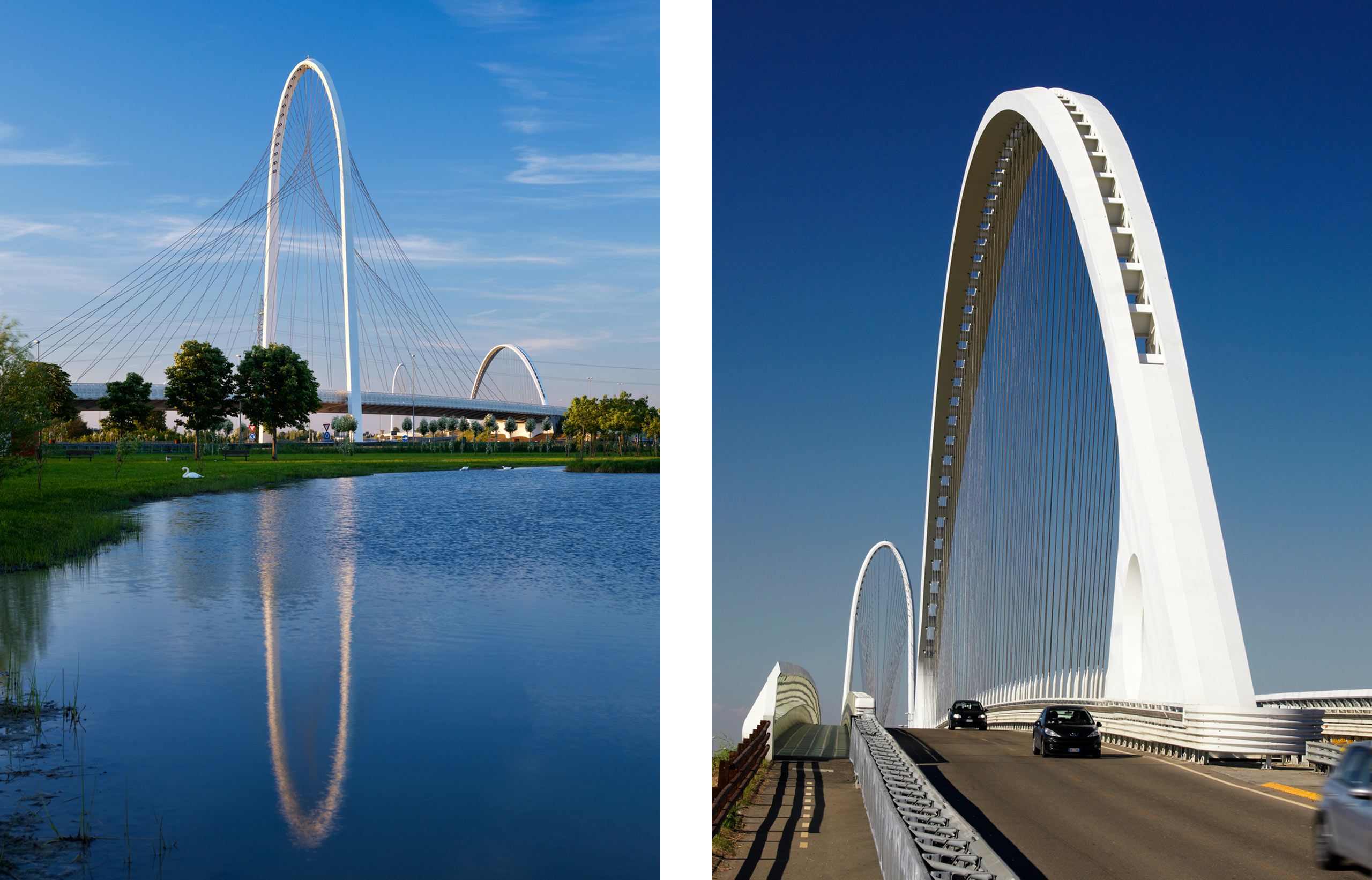 SANTIAGO CALATRAVA  .  PONTI REGGIO  .  REGGIO EMILIA ITALY