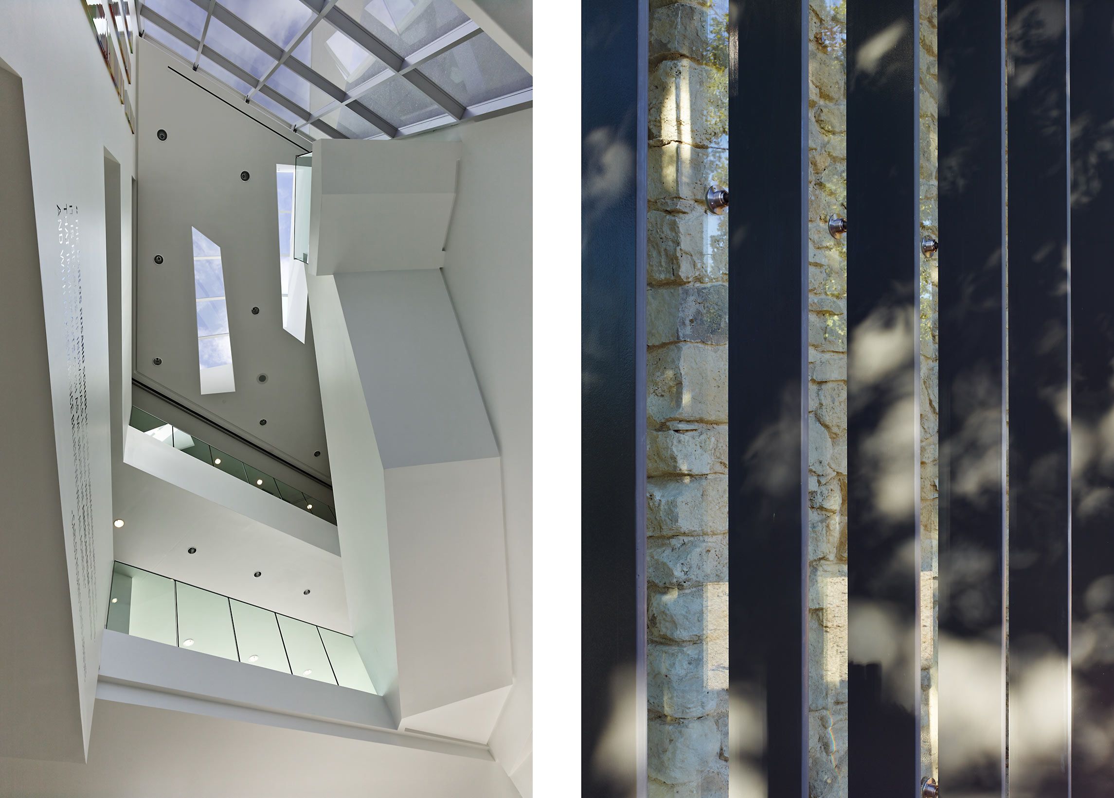 SHINBERG LEVINAS  .  CARLOS ROSARIO SCHOOL  /  TADAO ANDO  .  CHÂTEAU LA COSTE CHAPEL