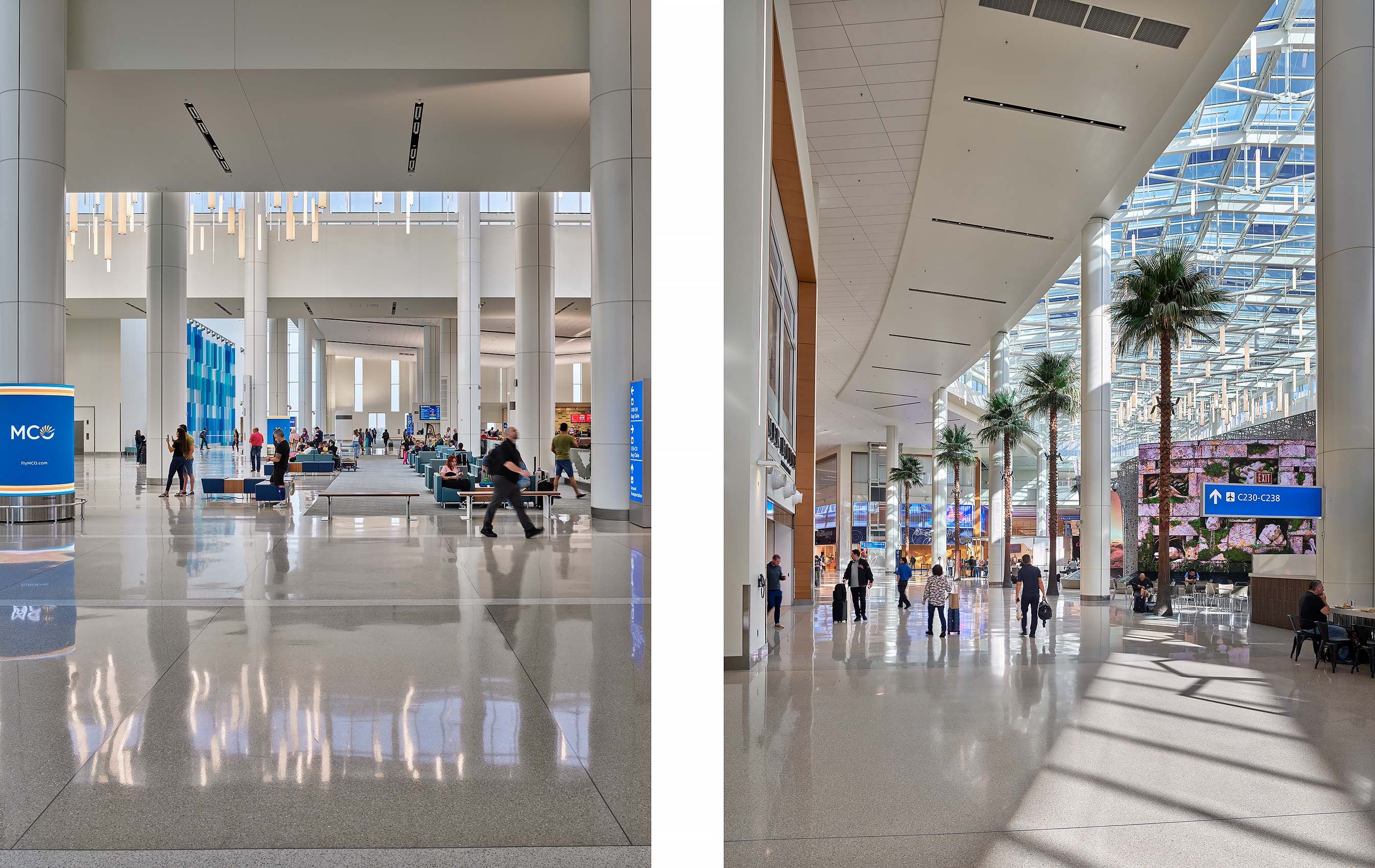 FENTRESS STUDIO  .  ORLANDO INTERNATIONAL AIRPORT TERMINAL C