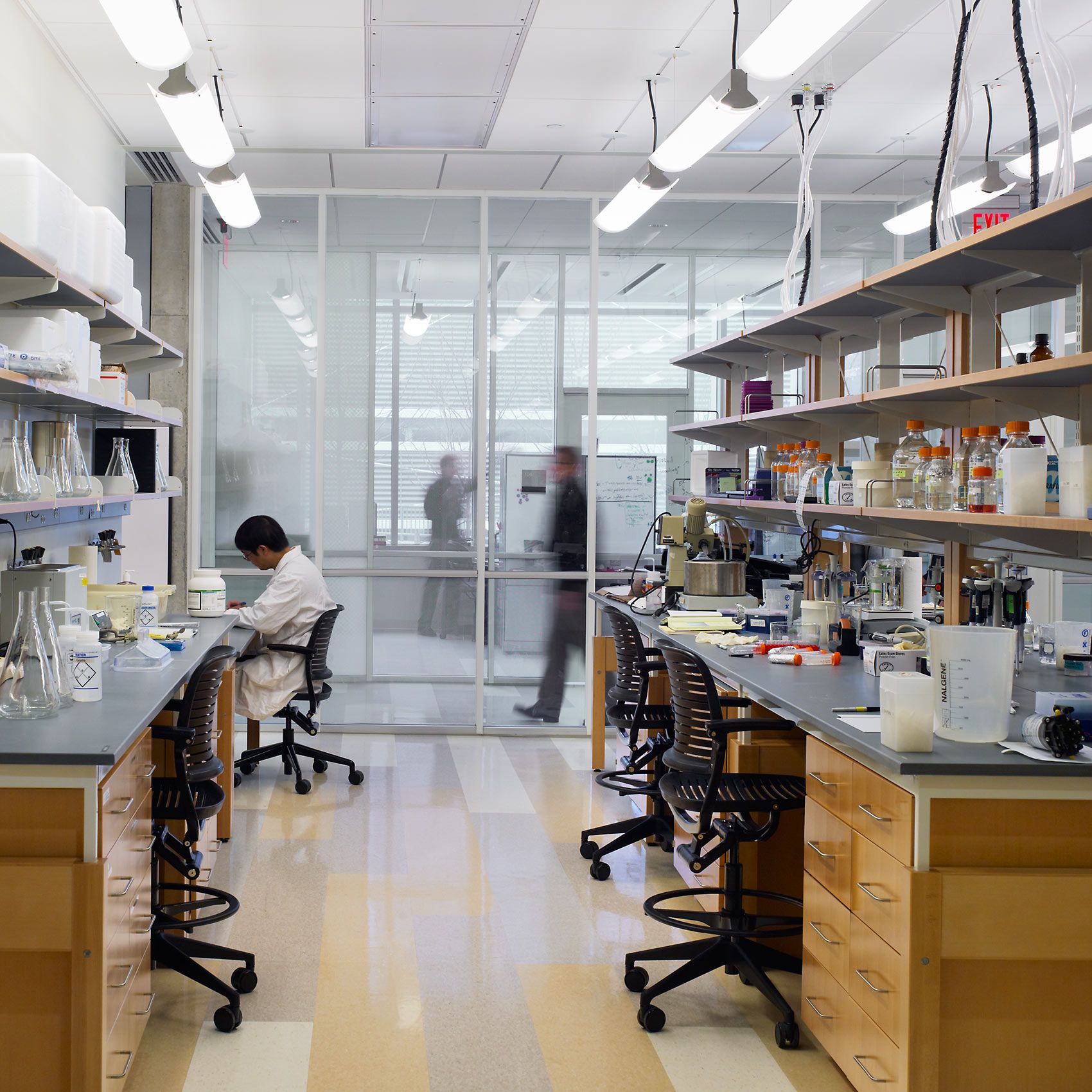 BOHLIN CYWINSKI JACKSON  . UNIVERSITY OF VIRGINIA PHYSICAL & LIFE SCIENCES RESEARCH BUILDING  .  CHARLOTTESVILLE  VA