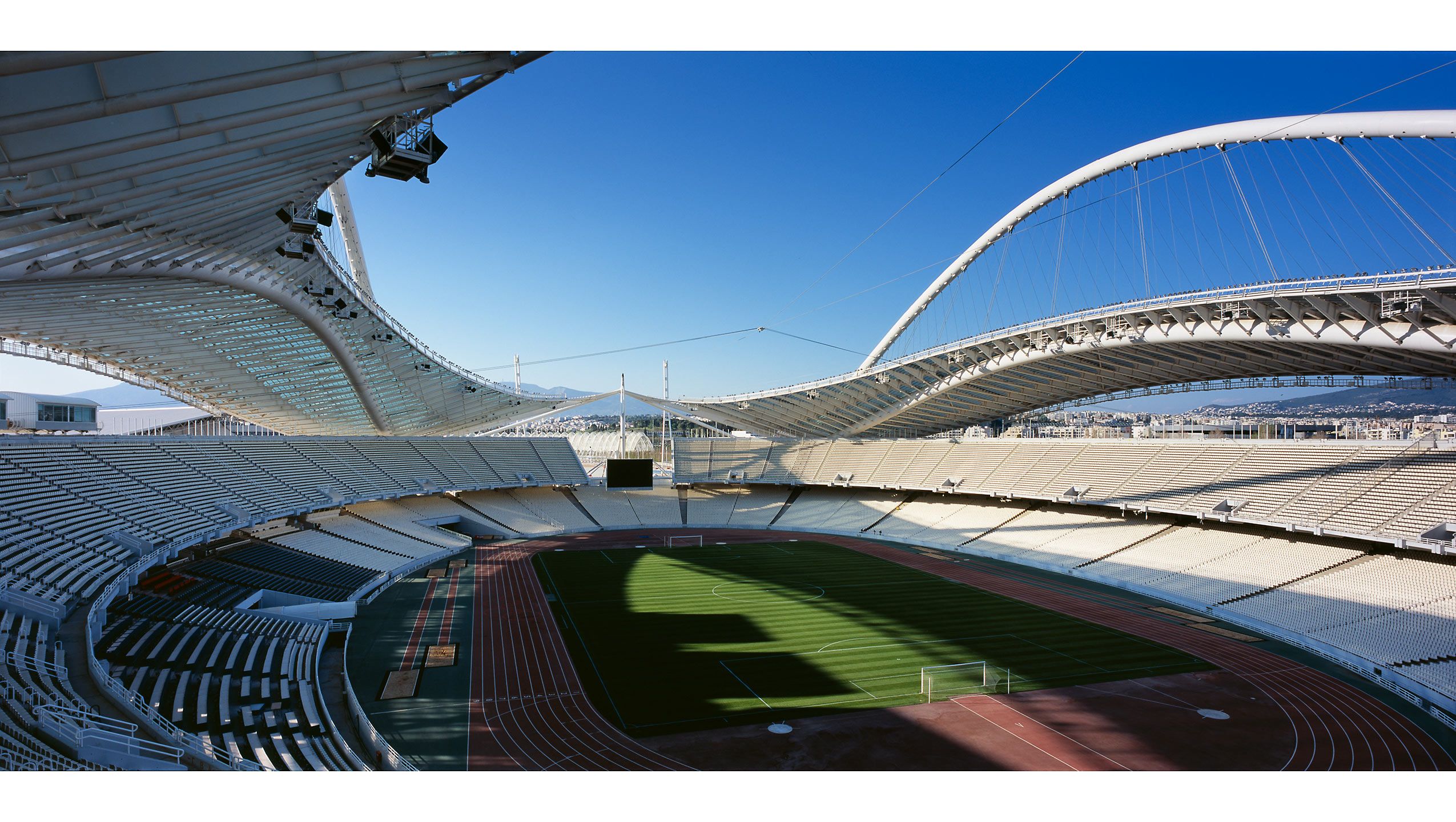 SANTIAGO CALATRAVA . 2004 OLYMPICS SPORTS COMPLEX . ATHENS