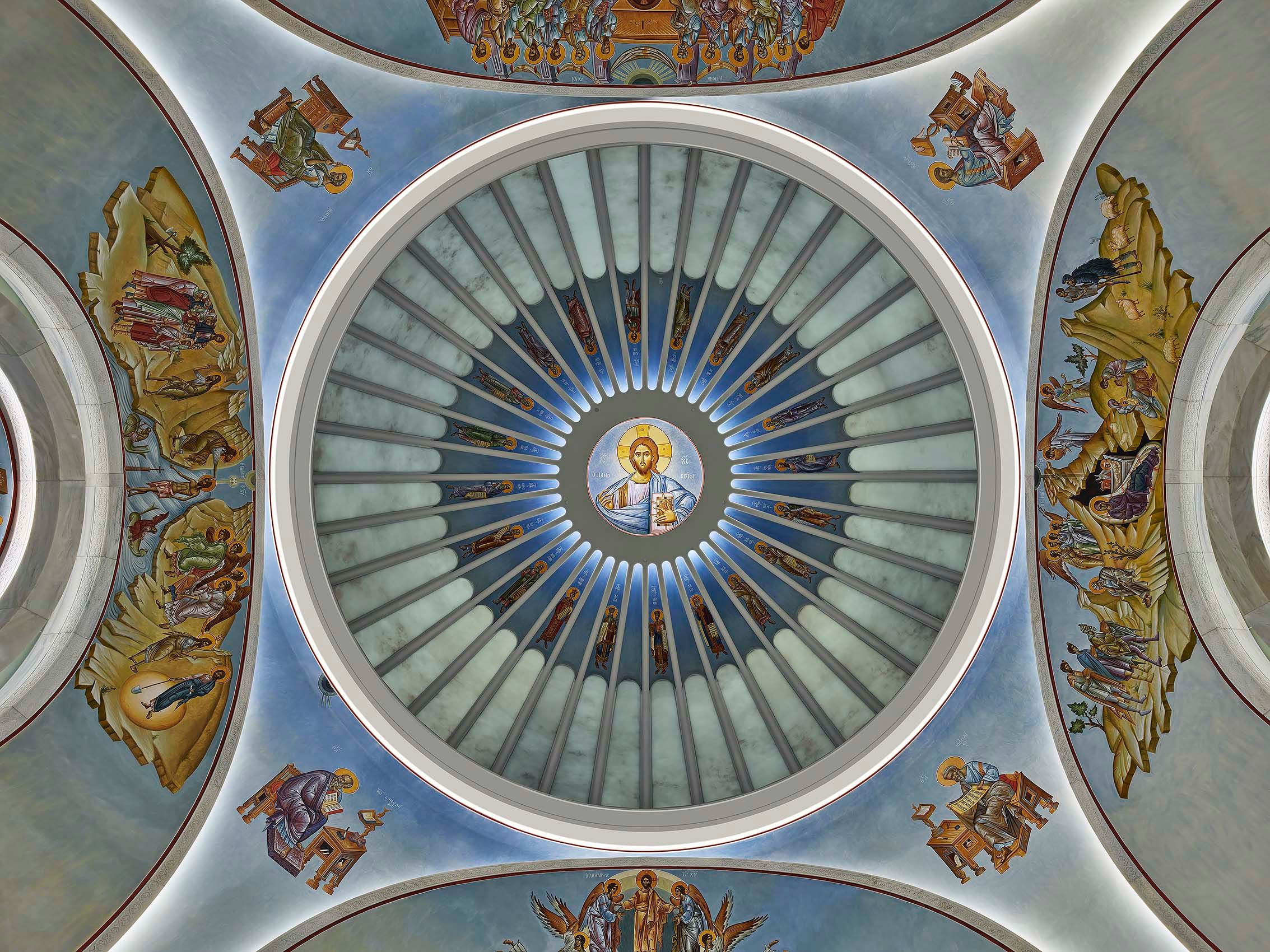 SANTIAGO CALATRAVA  .  ST. NICHOLAS GREEK ORTHODOX CHURCH  .  NEW YORK