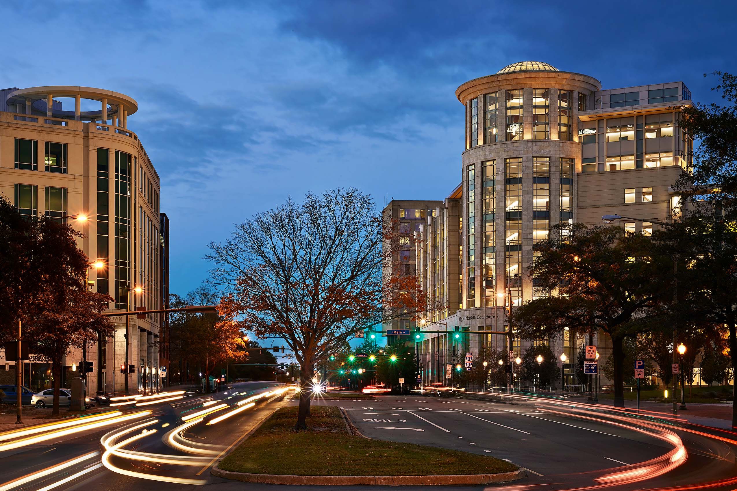 FENTRESS ARCHITECTS  .  NORFOLK COURTS COMPLEX  .  NORFOLK VA