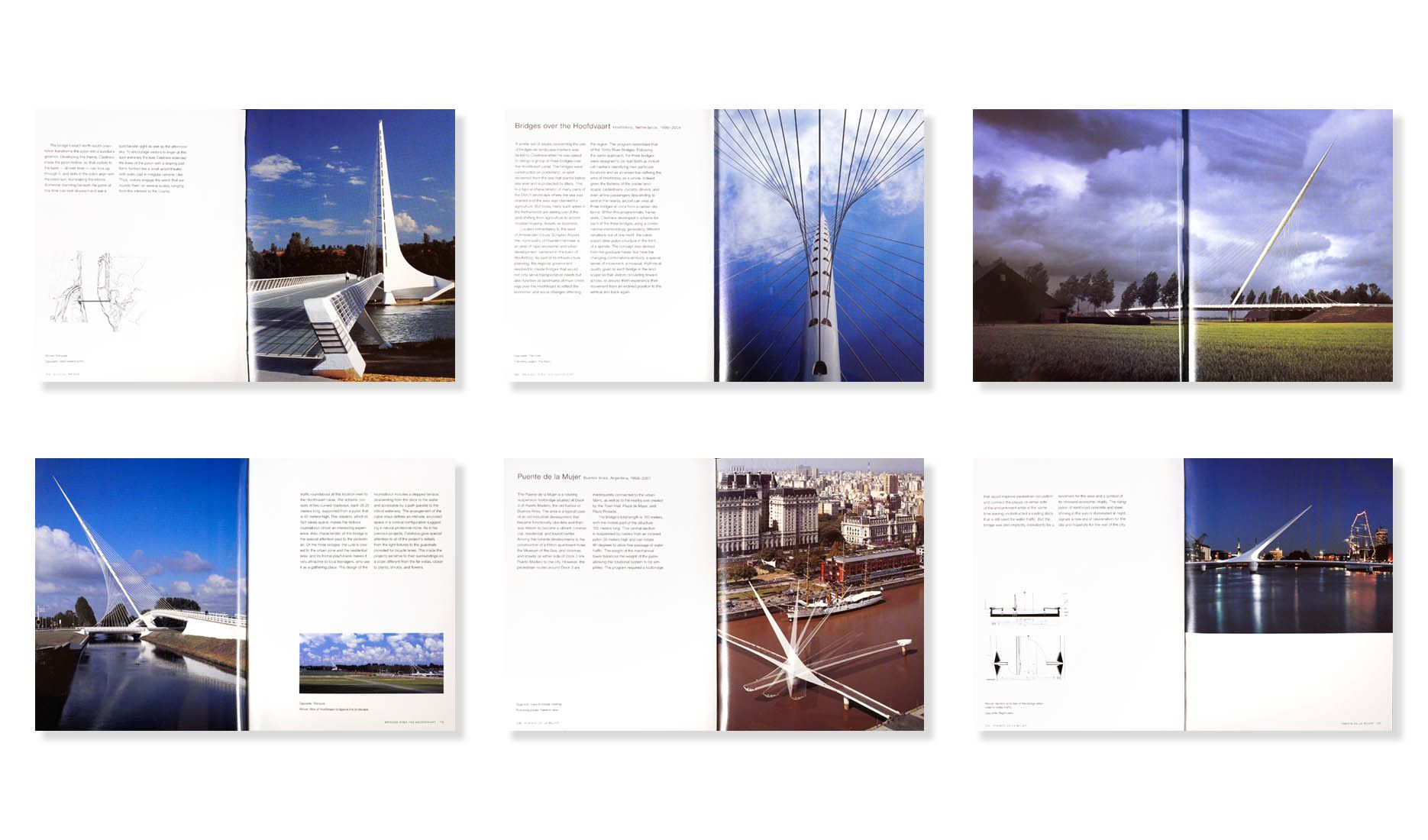 SANTIAGO CALATRAVA: THE BRIDGES . RIZZOLI . PRINCIPAL CONTRIBUTING PHOTOGRAPHER