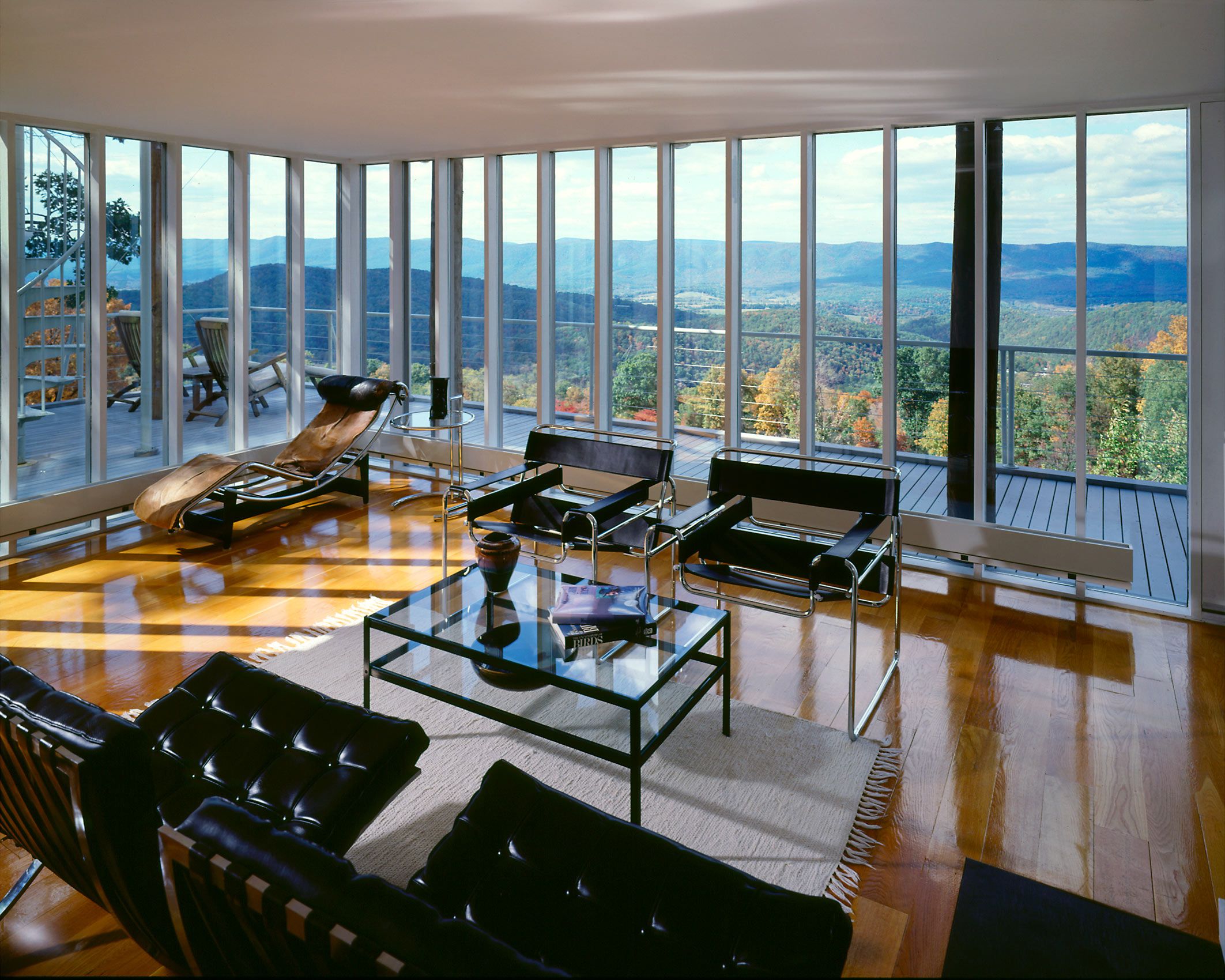 JERRY WELLS  .  BLUE RIDGE HOUSE  .  VIRGINIA  .  PHOTOGRAPHED FOR PROGRESSIVE ARCHITECTURE