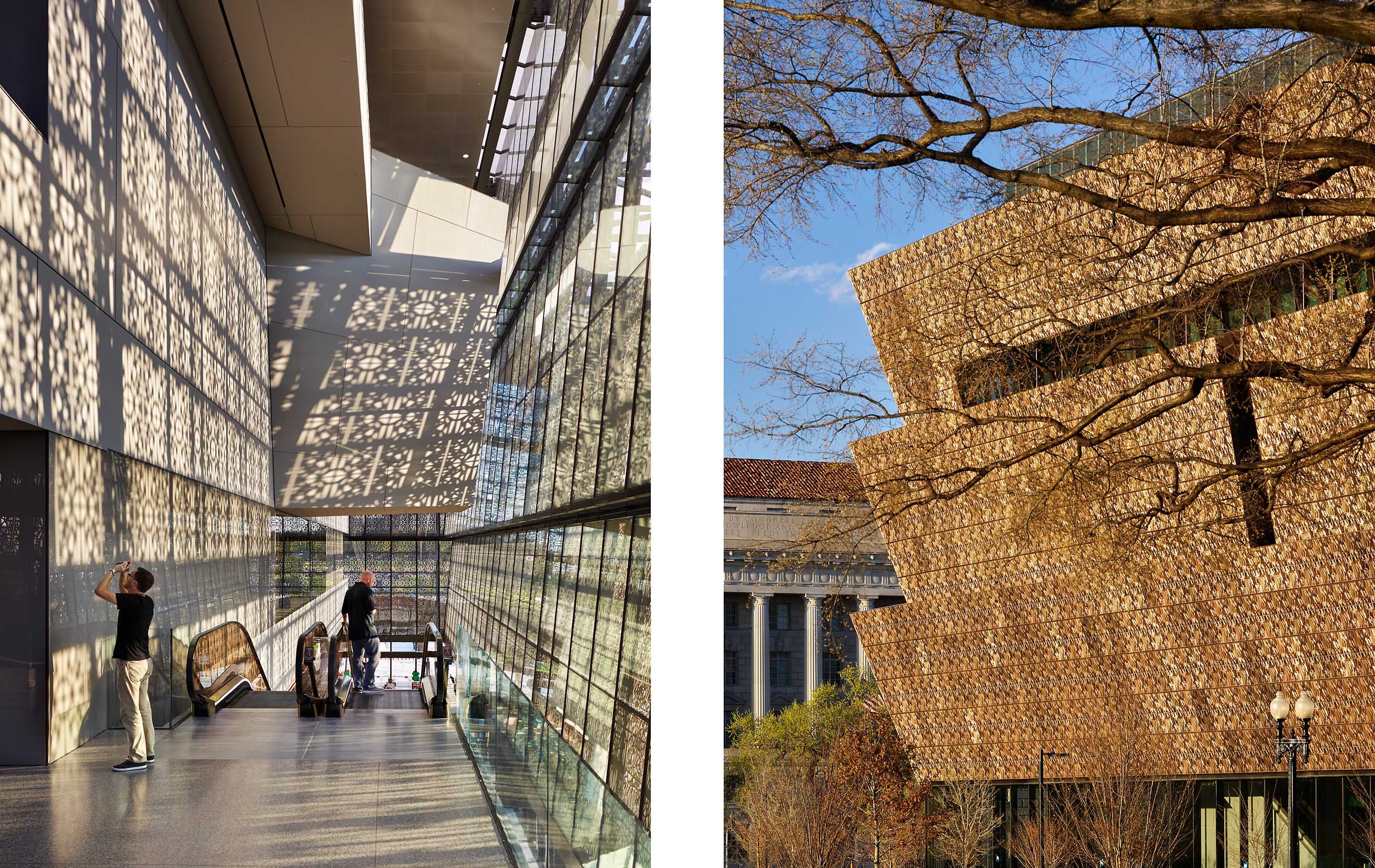 FREELON ADJAYE BOND / SMITHGROUP  .  NATIONAL MUSEUM OF AFRICAN AMERICAN HISTORY & CULTURE  .  WASHINGTON DC