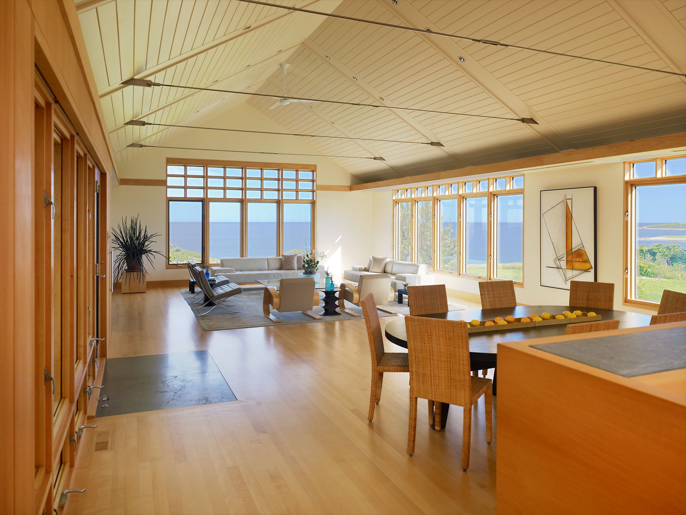 POLSHEK PARTNERSHIP / ENNEAD  .  PRIVATE RESIDENCE  .  CHILMARK  MA