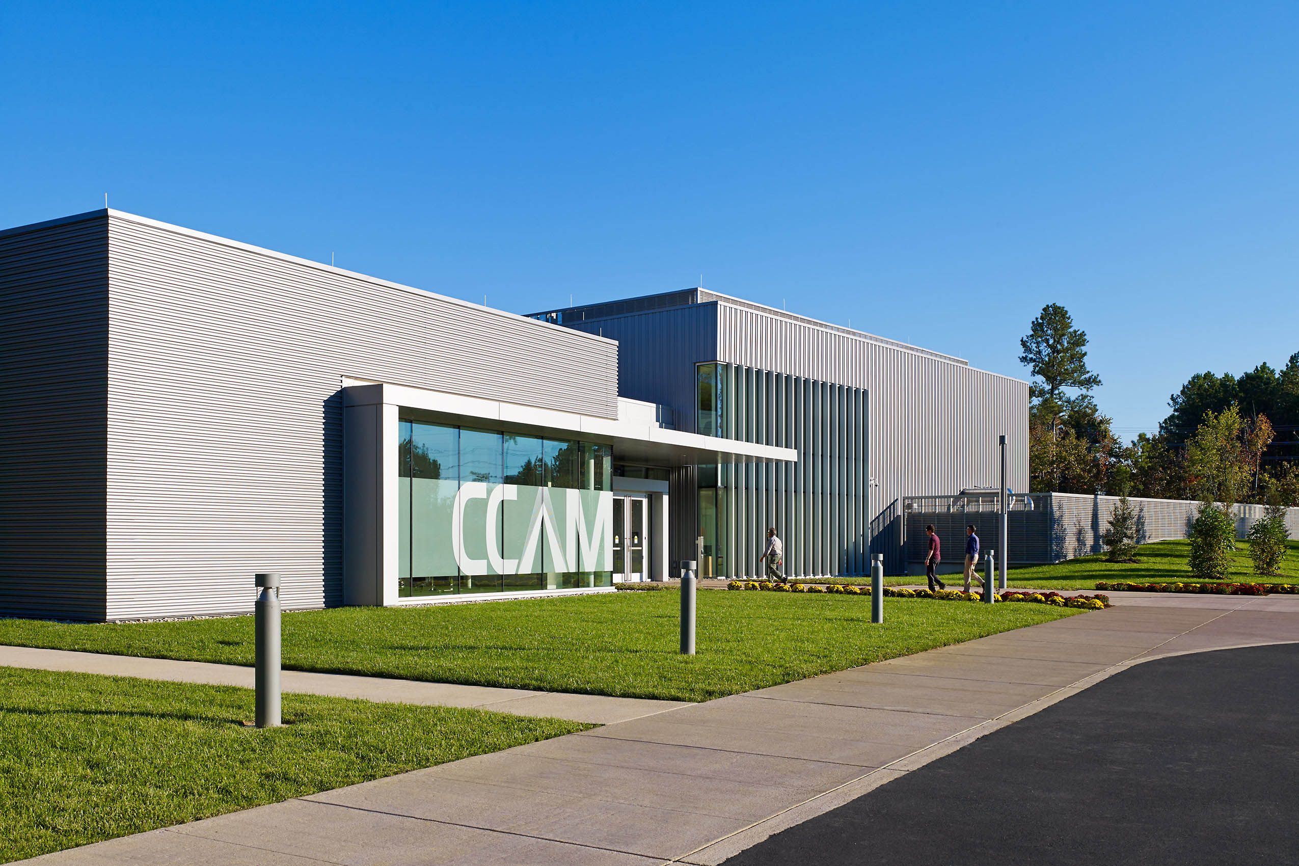 PERKINS + WILL  .  COMMONWEALTH CENTER FOR ADVANCED MANUFACTURING  .  PETERSBURG VA