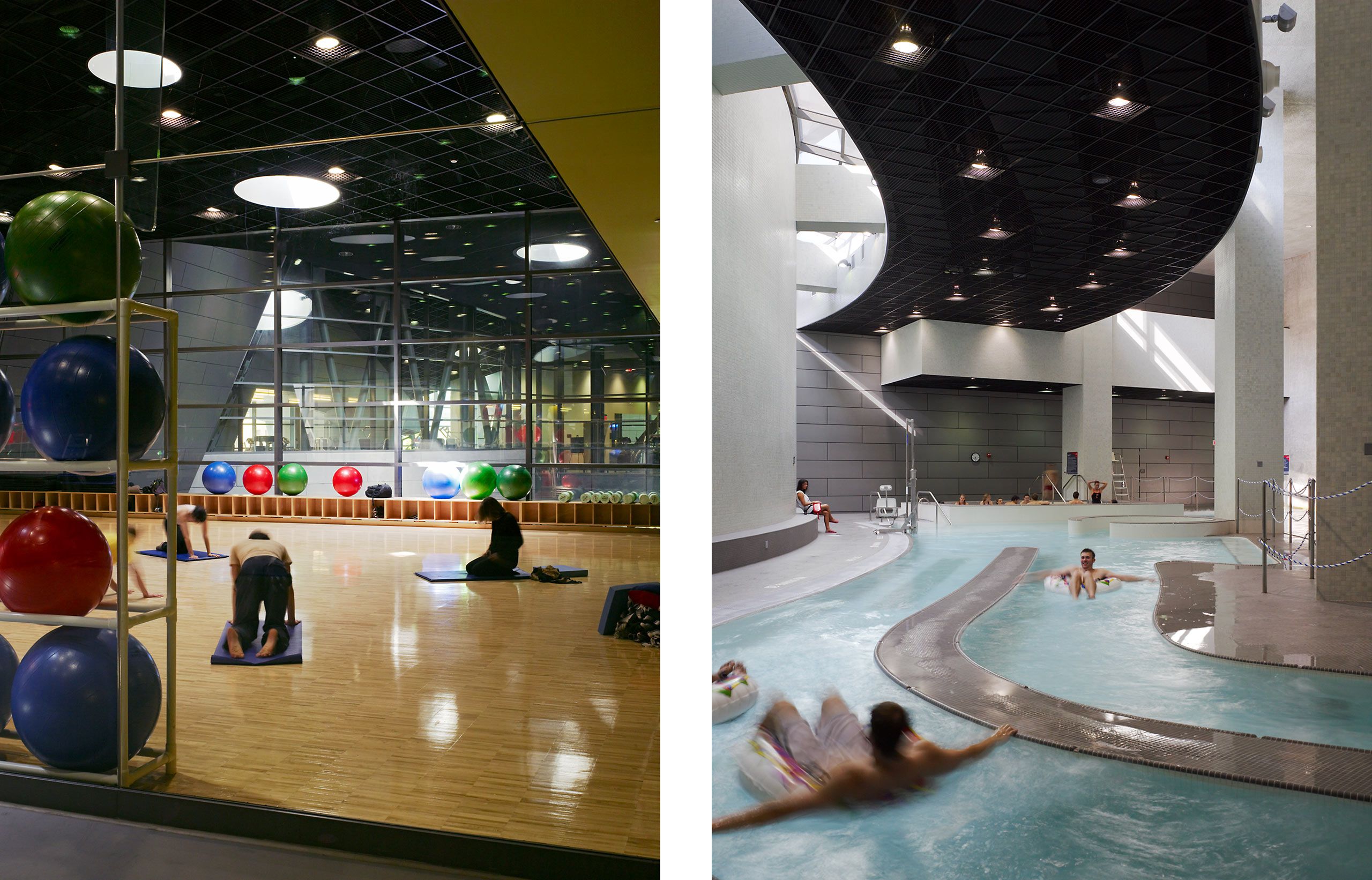 MORPHOSIS  .  UNIVERSITY OF CINCINNATI REC CENTER AND RESIDENCE HALL  .  CINCINNATI OH