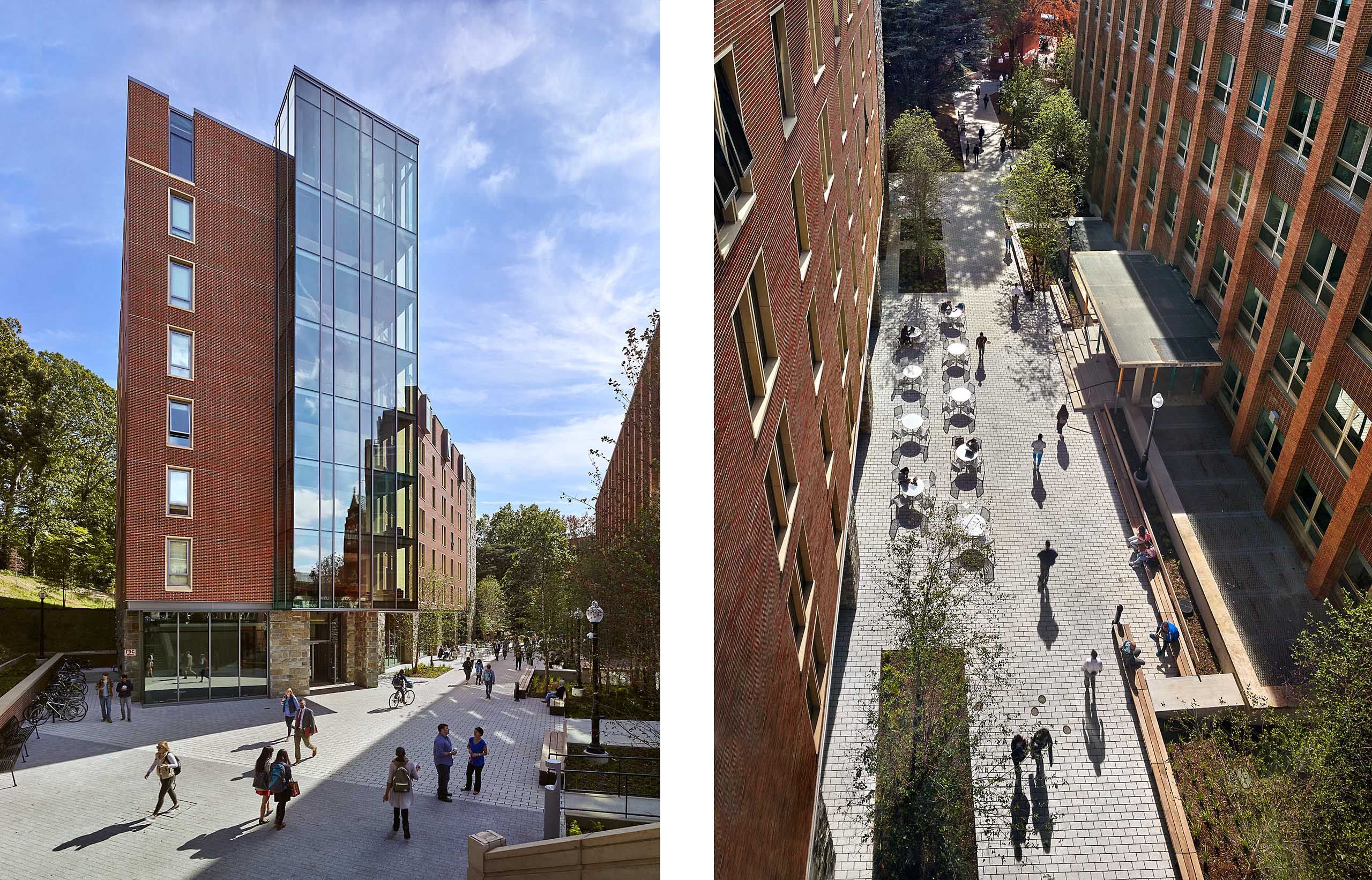 SASAKI ASSOCIATES  .  NORTHEAST TRIANGLE RESIDENCE HALL  .  GEORGETOWN UNIVERSITY