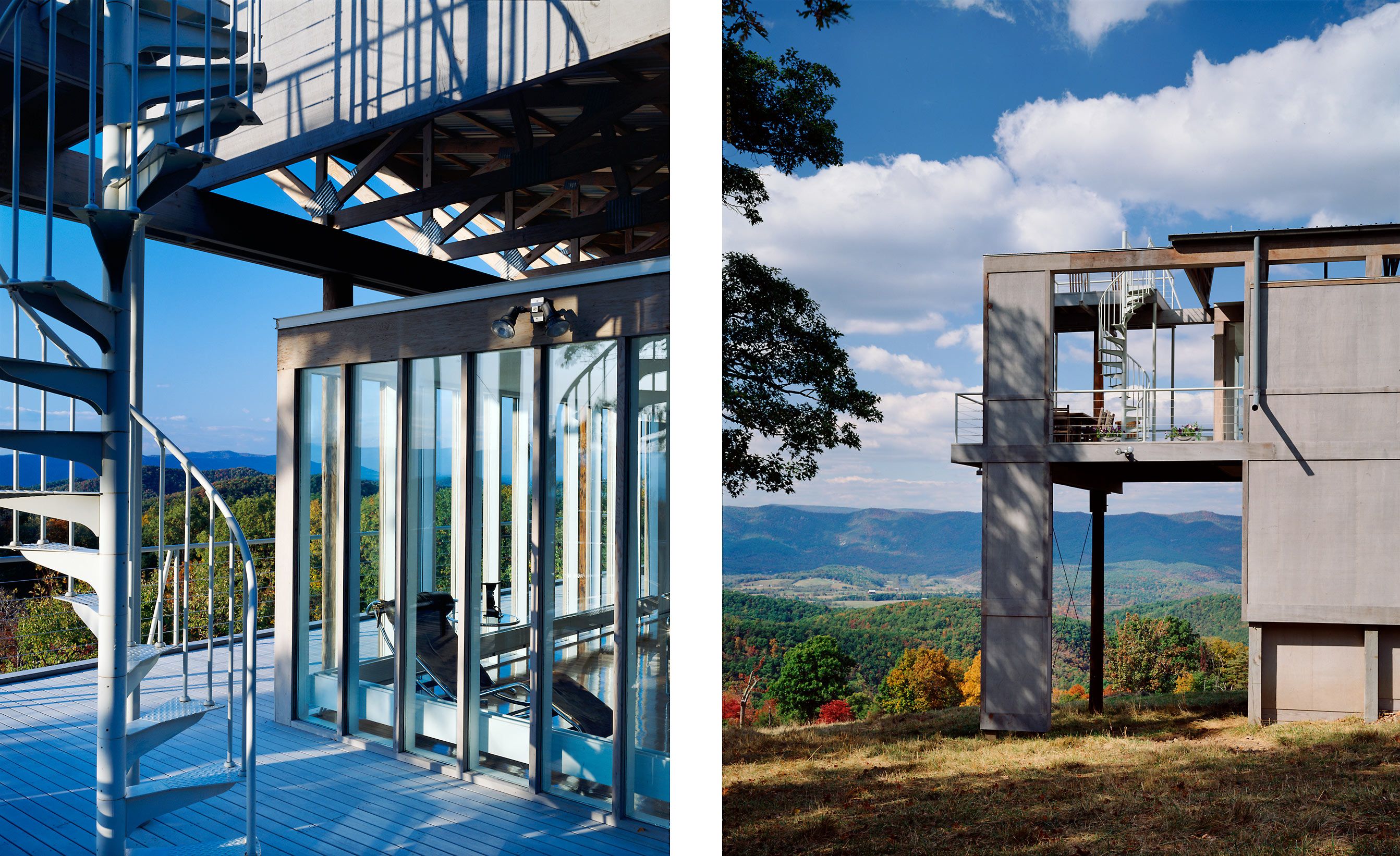 JERRY WELLS  .  BLUE RIDGE HOUSE  .  VIRGINIA  .  PHOTOGRAPHED FOR PROGRESSIVE ARCHITECTURE