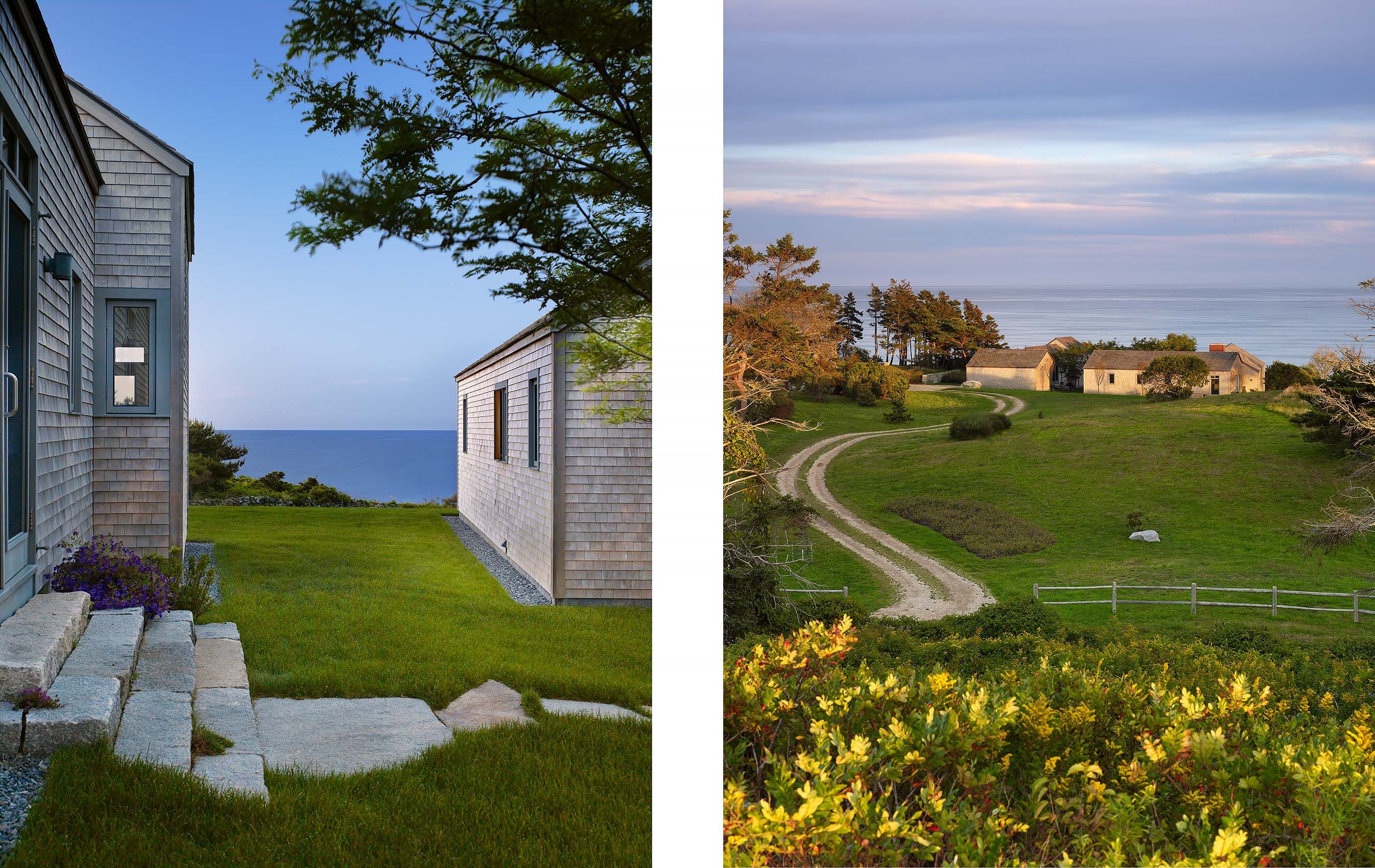 POLSHEK PARTNERSHIP NOW ENNEAD ARCHITECTS   .   PRIVATE RESIDENCE   .   CHILMARK  MA