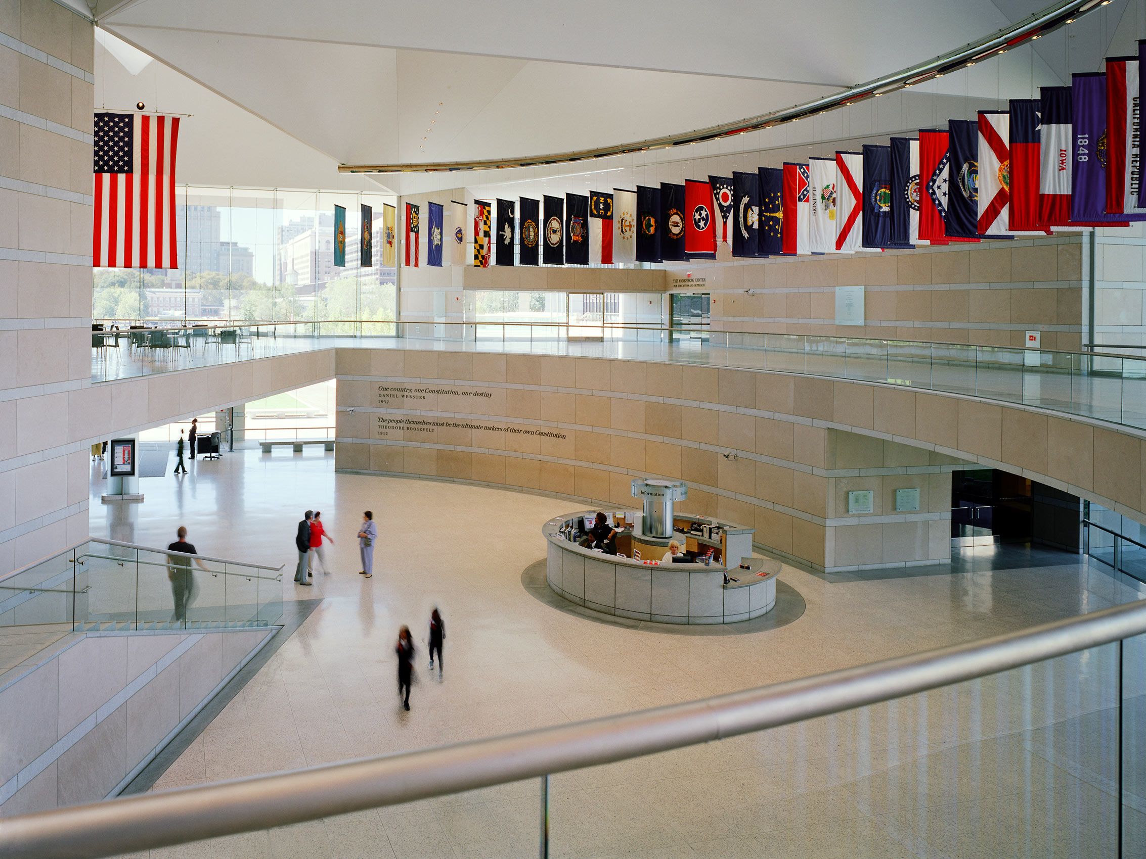PEI COBB FREED & PARTNERS  .  NATIONAL CONSTITUTION CENTER  .  PHILADELPHIA PA